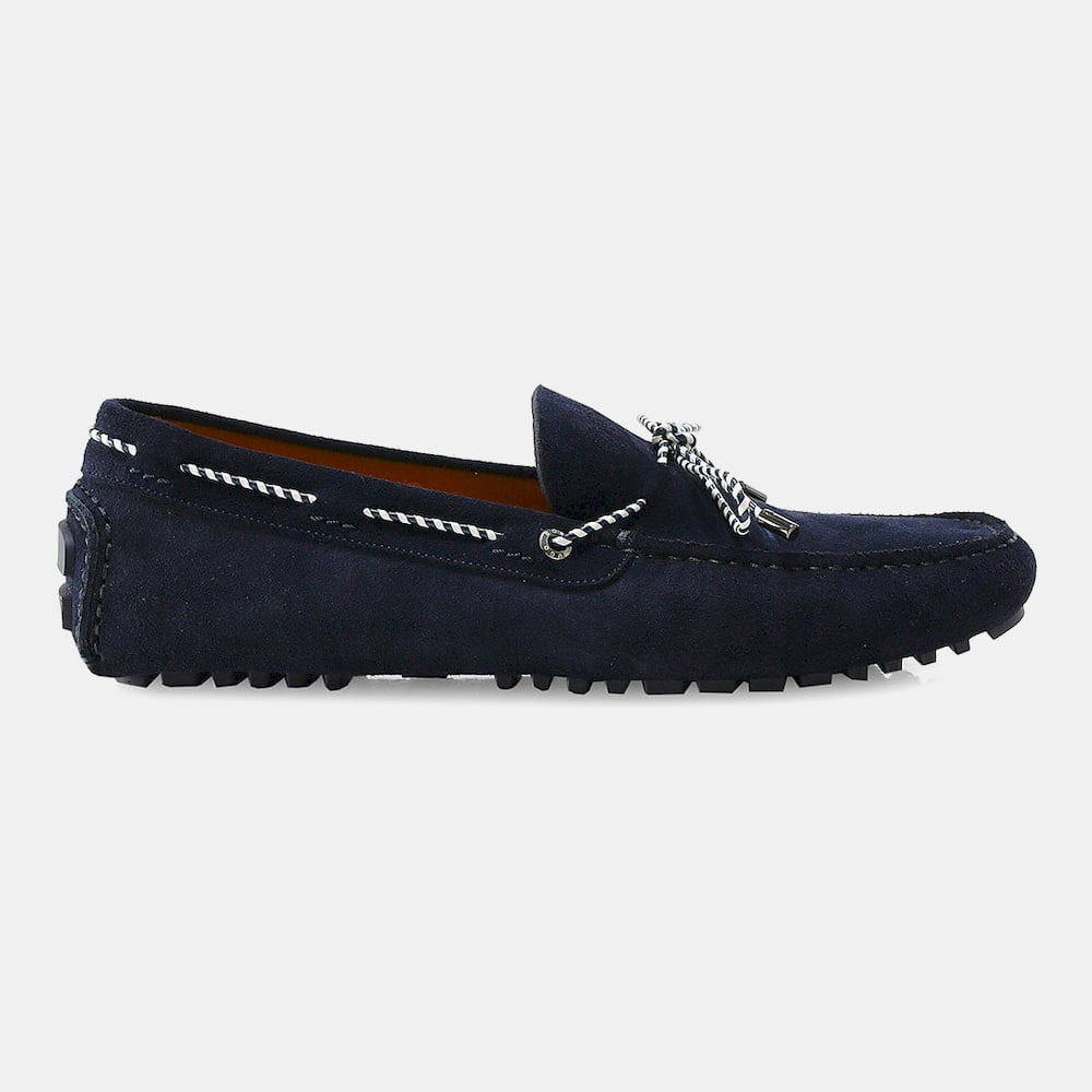 Boss Sapatilhas Sneakers Shoes Drivermoccsdlc Dk.blue Azul Escuro Shot4