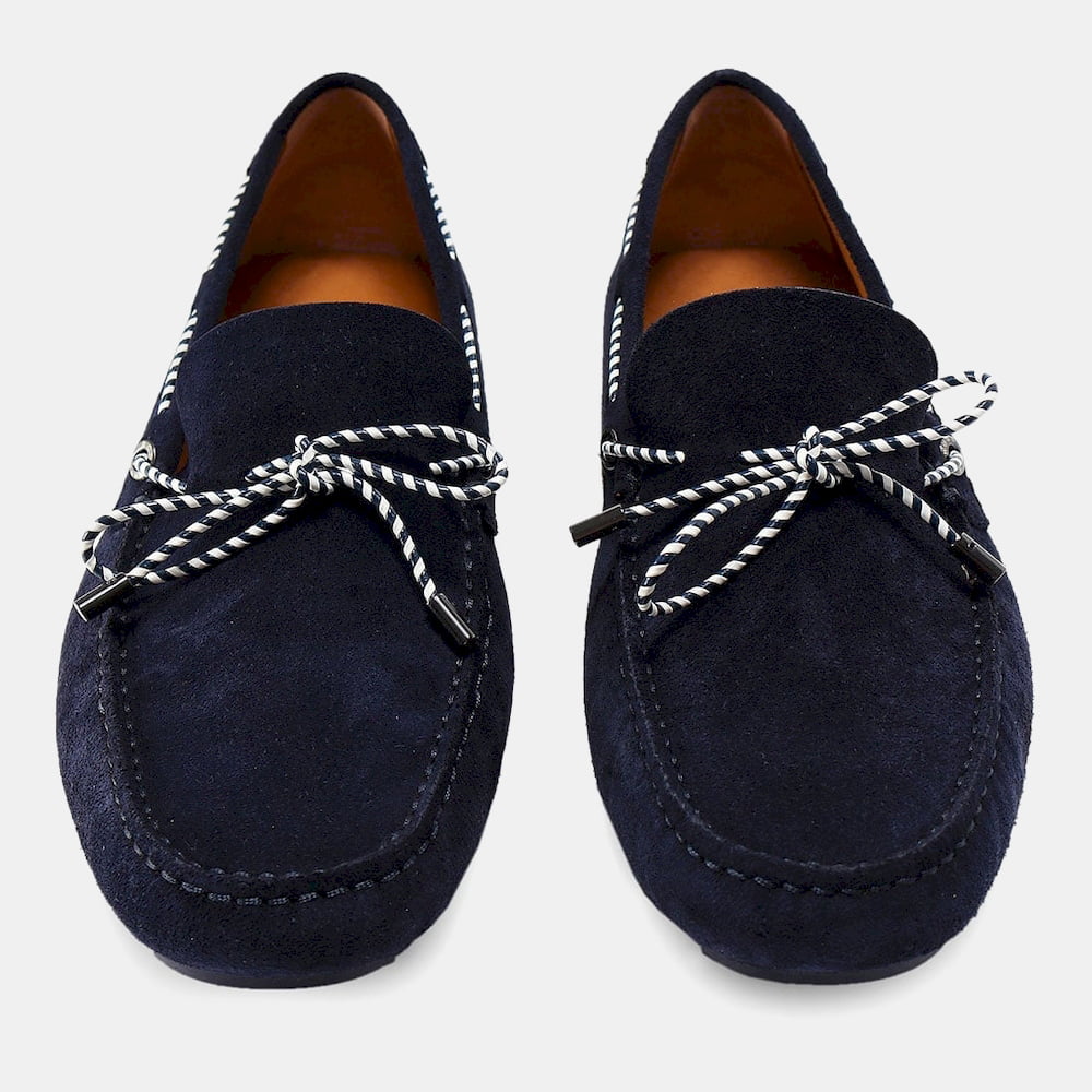 Boss Sapatilhas Sneakers Shoes Drivermoccsdlc Dk.blue Azul Escuro Shot6
