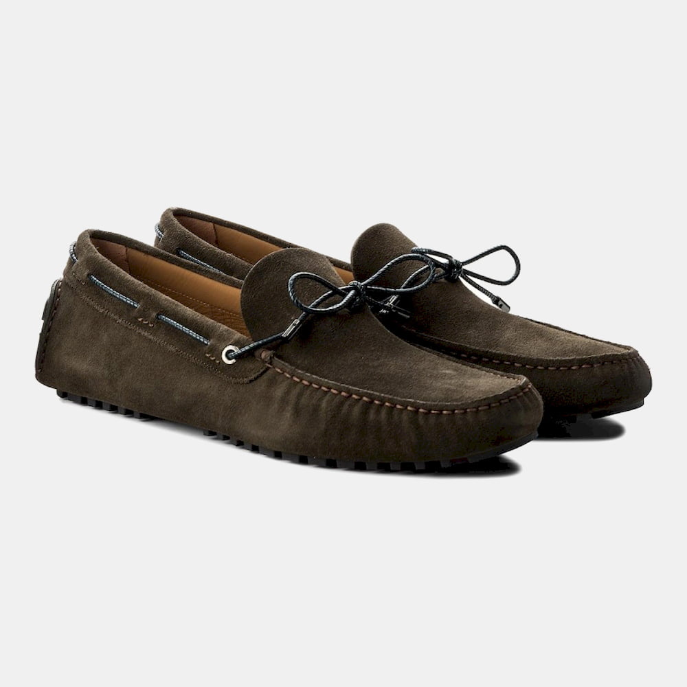Boss Sapatilhas Sneakers Shoes Drivermoccsdlc Dk.green Verde Escuro Shot4