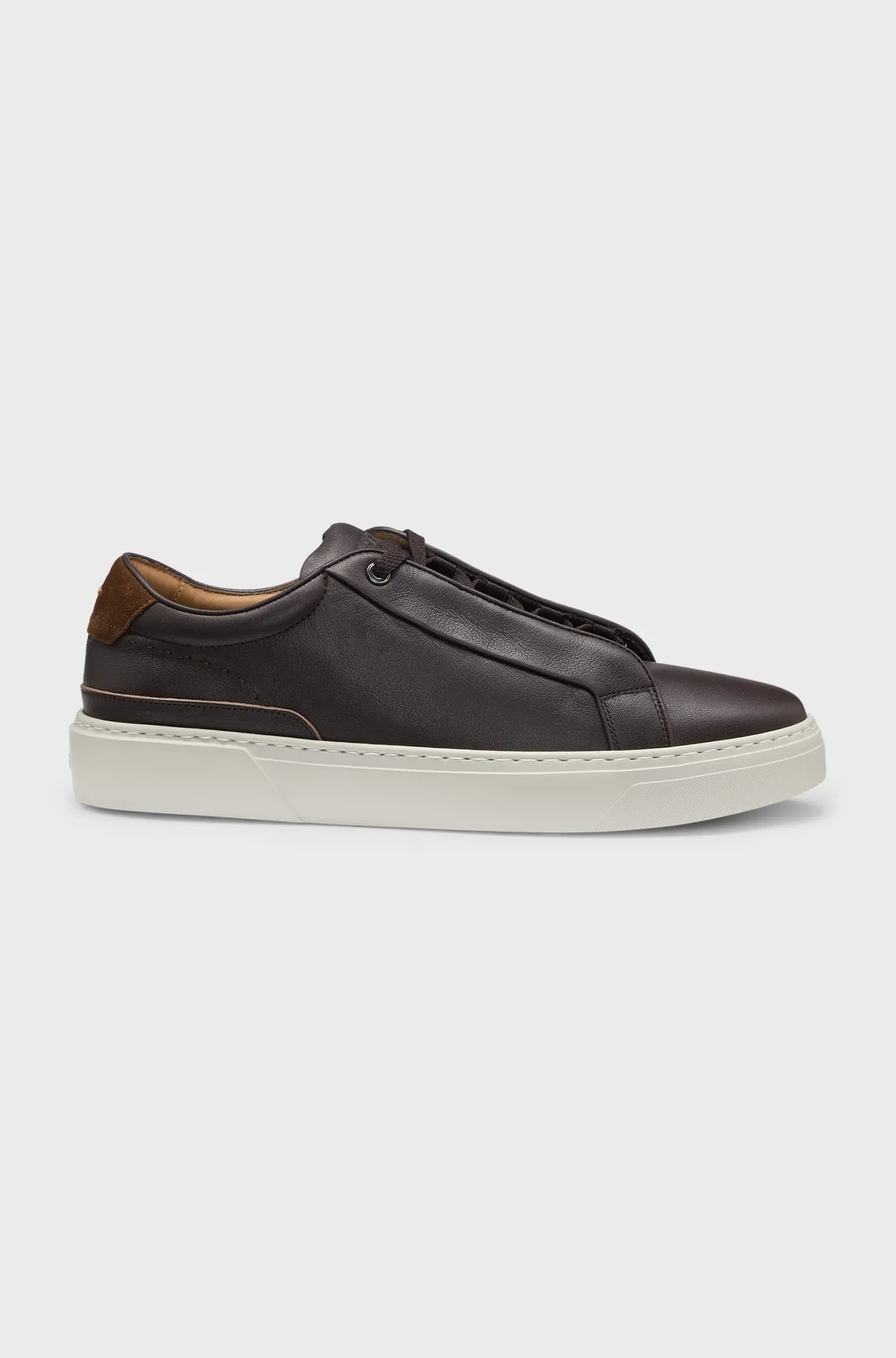 Boss Sapatilhas Sneakers Shoes Gary Tenn Ltel Dk.brown Castanho Escuro_shot4