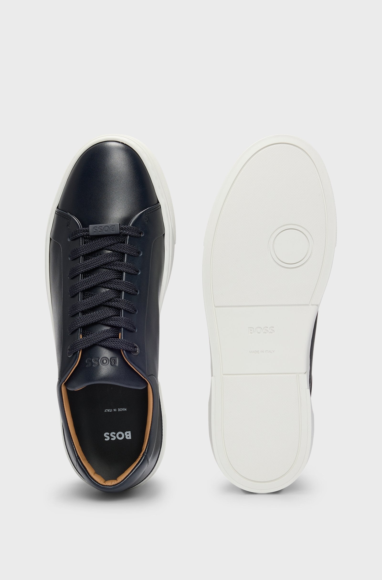 Boss Sapatilhas Sneakers Shoes Gary Tenn Nalu Dk.blue Azul Escuro_shot4