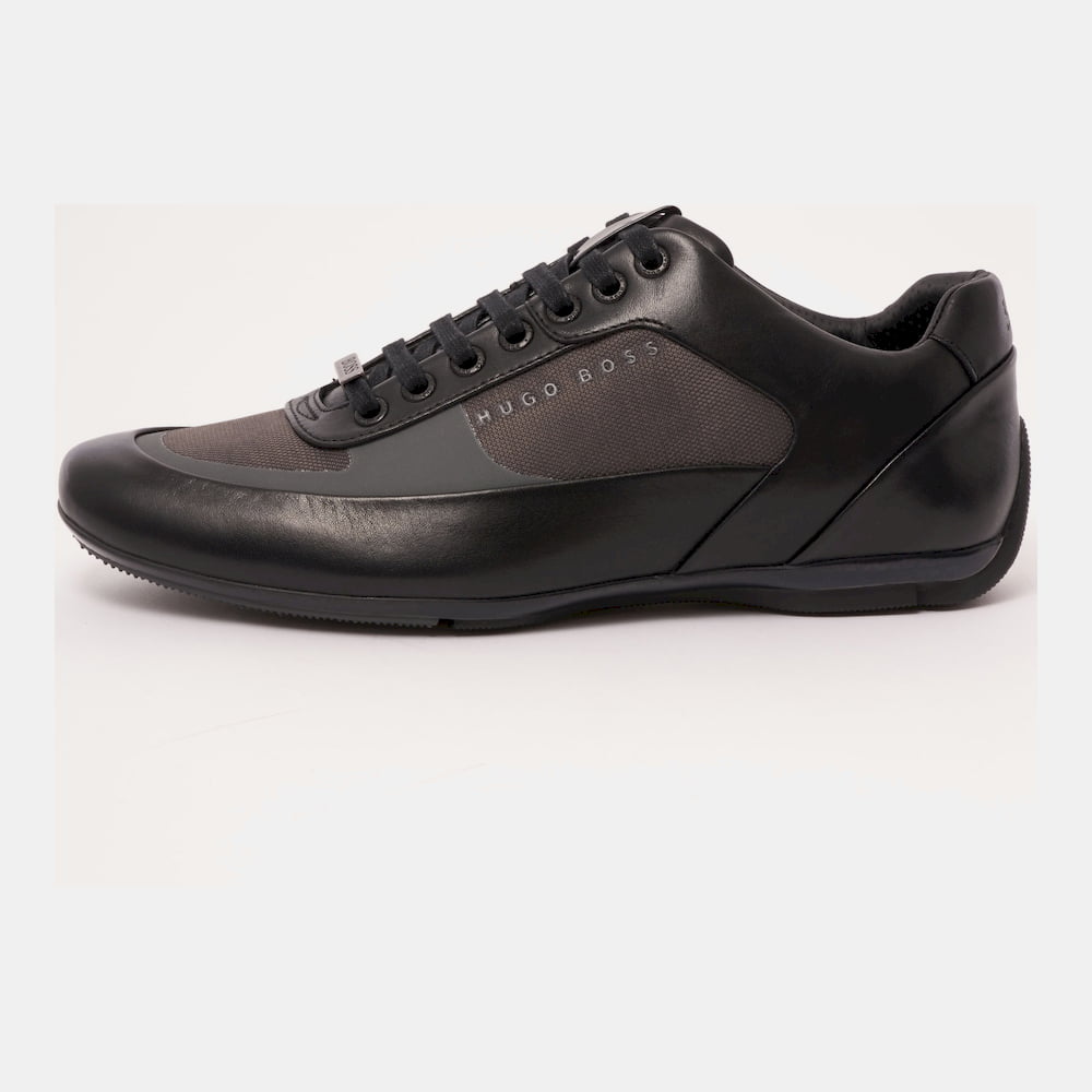 Boss Sapatilhas Sneakers Shoes Hbracinglowpit Blk Gry Preto Cinza Shot6
