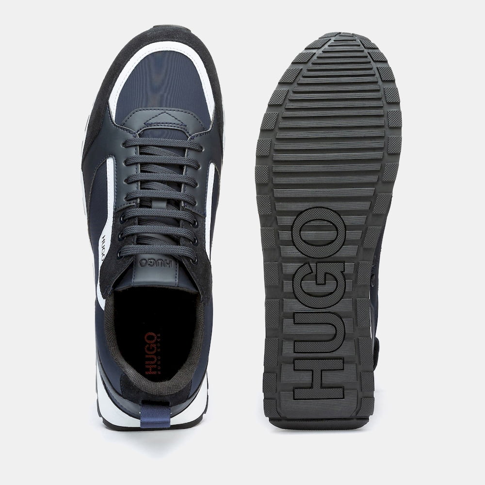 Boss Sapatilhas Sneakers Shoes Icelinrunnnypu Navy Navy Shot18