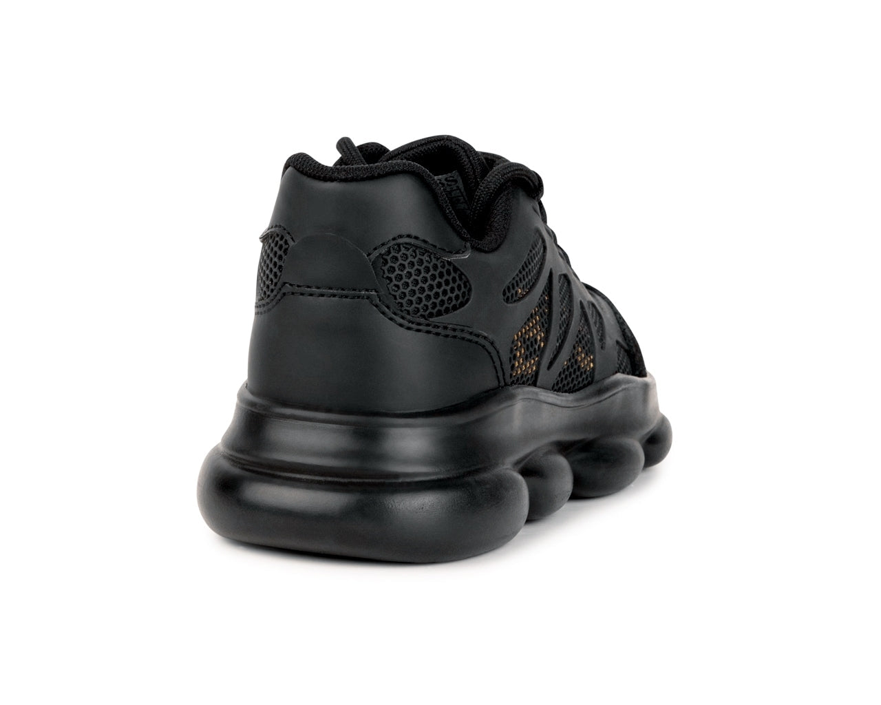 Boss Sapatilhas Sneakers Shoes J29301 Blk Gold Preto Ouro_shot3