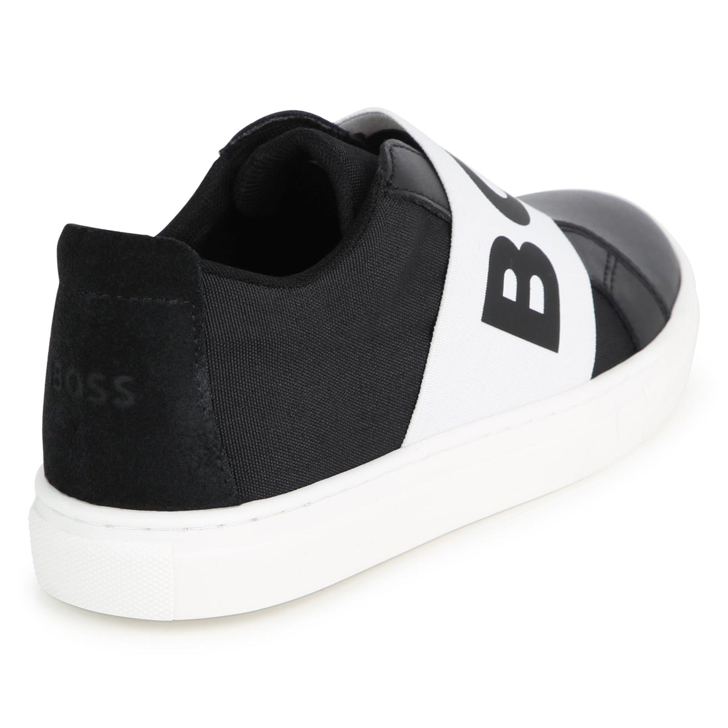 Boss Sapatilhas Sneakers Shoes J50863 Blk White Preto Branco_shot3