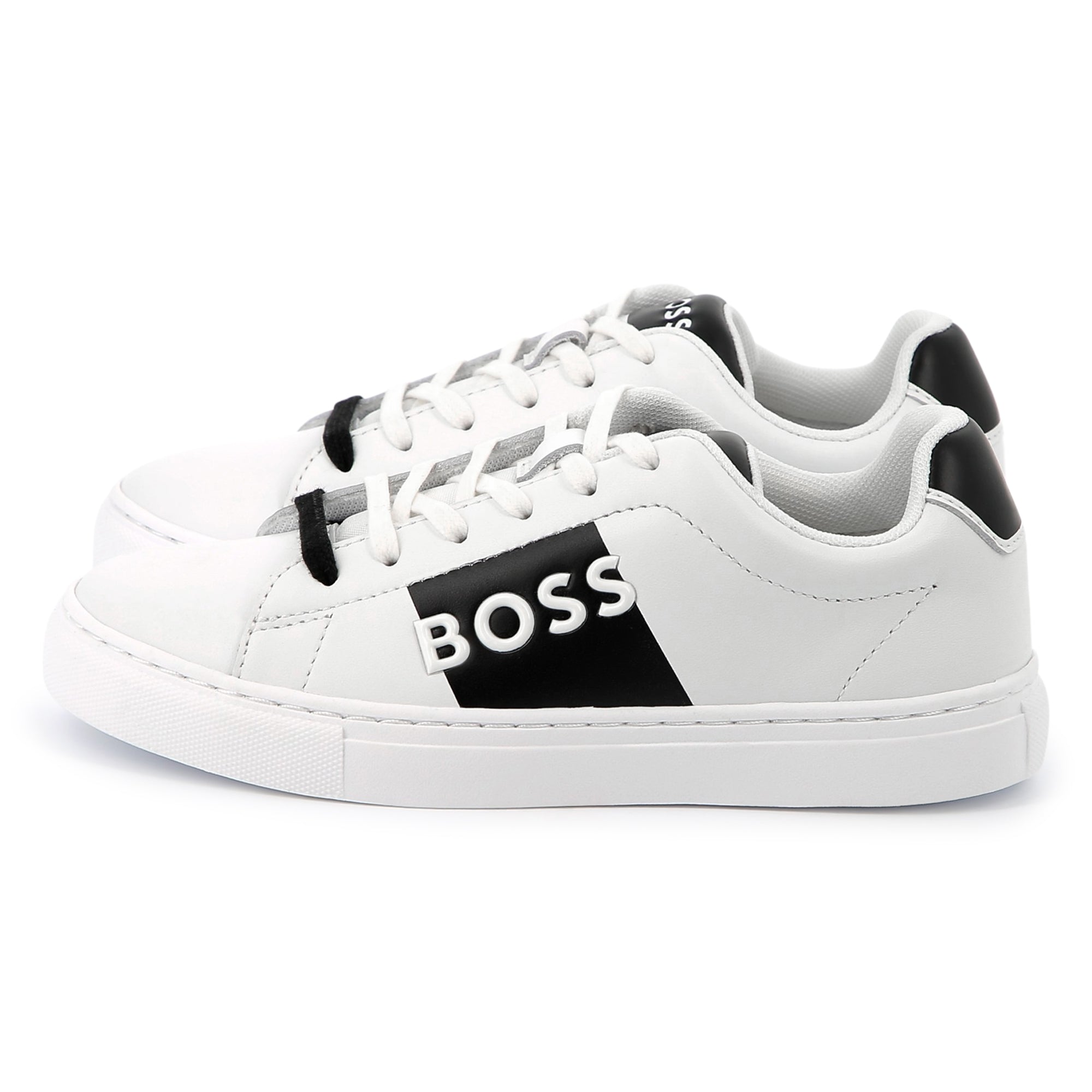 Boss Sapatilhas Sneakers Shoes J51650 White Branco_shot1