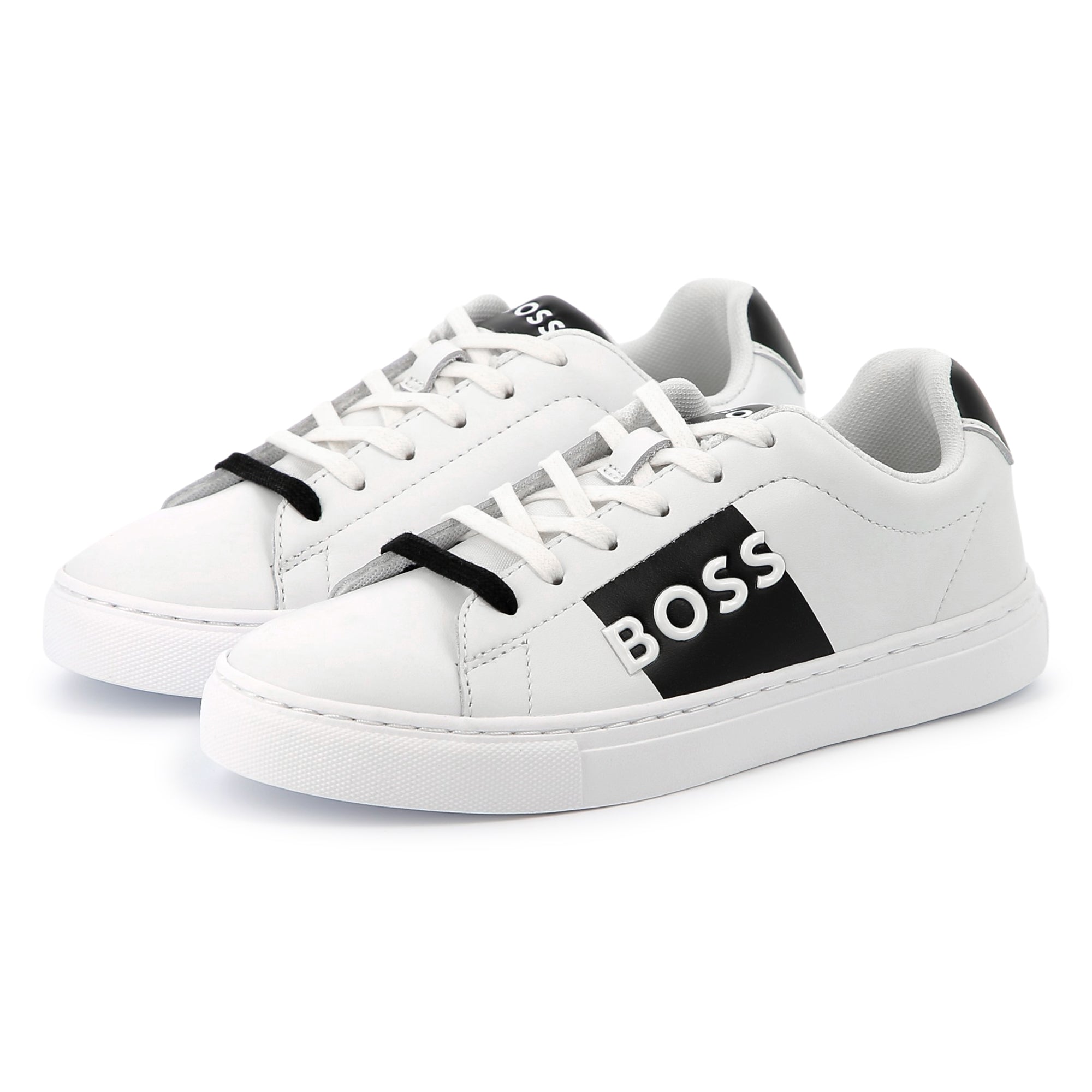 Boss Sapatilhas Sneakers Shoes J51650 White Branco_shot2