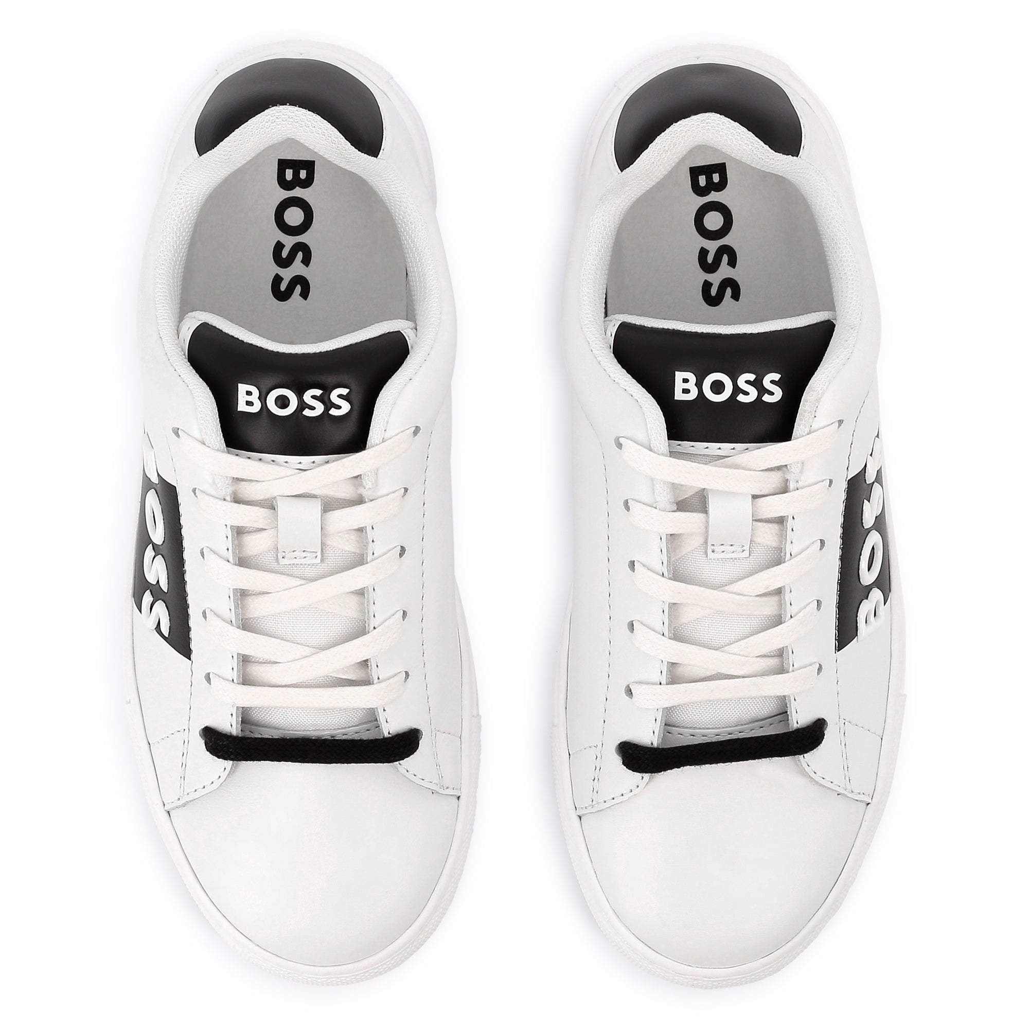 Boss Sapatilhas Sneakers Shoes J51650 White Branco_shot4