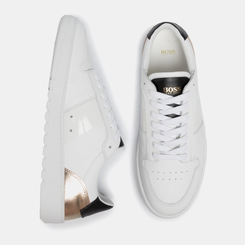 Boss Sapatilhas Sneakers Shoes Joe Low Cut Cl White Branco Shot10