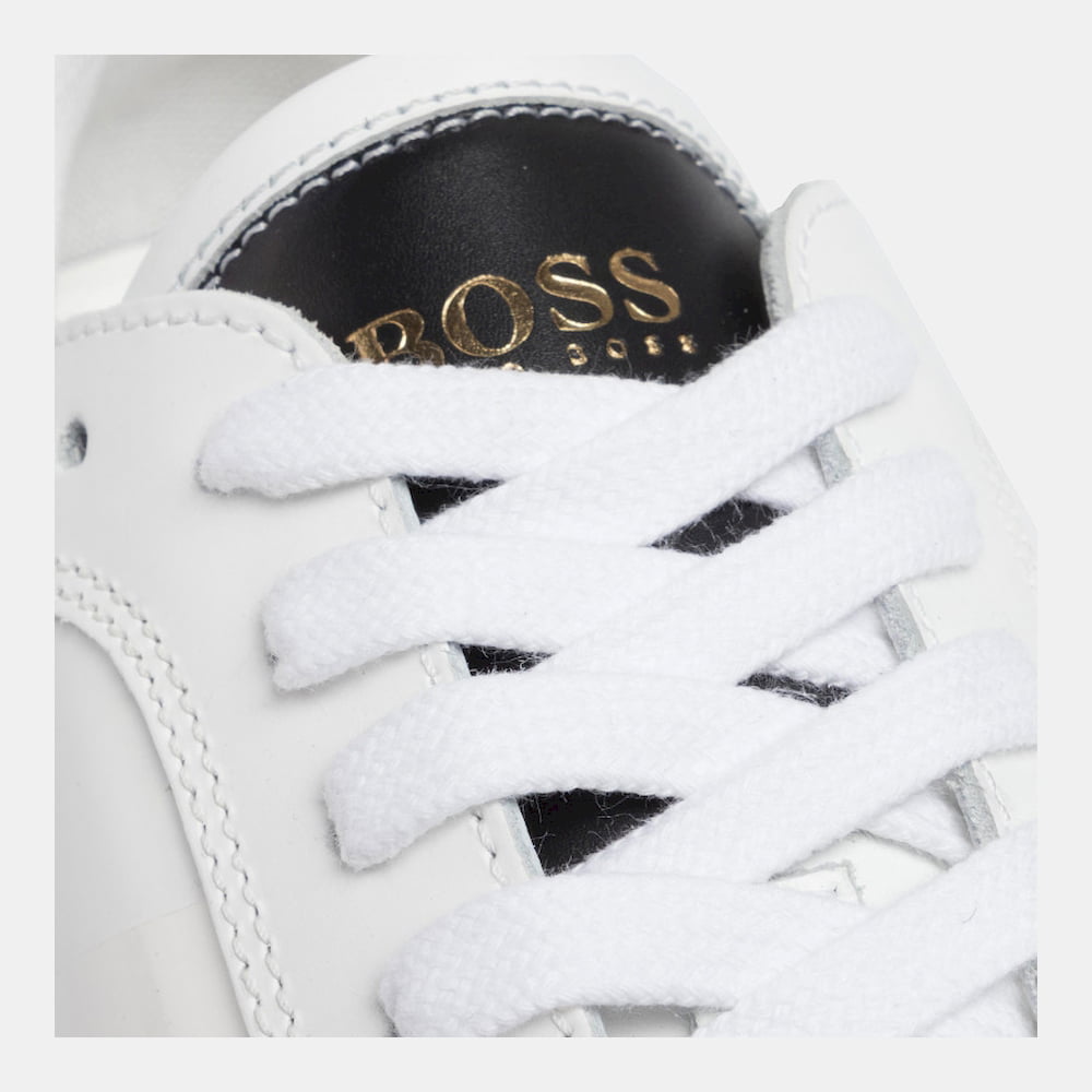 Boss Sapatilhas Sneakers Shoes Joe Low Cut Cl White Branco Shot12