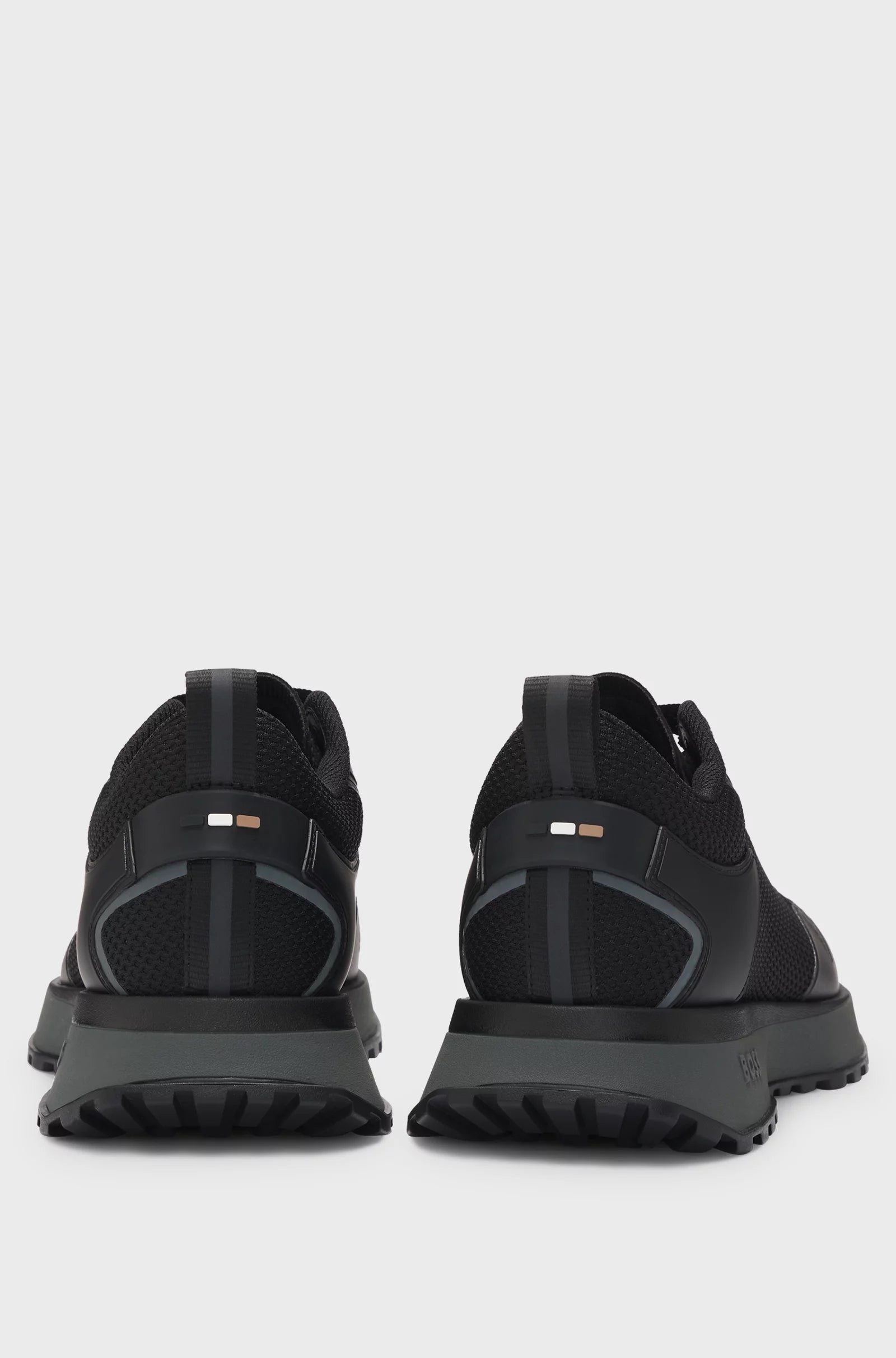 Boss Sapatilhas Sneakers Shoes Jonah Runn Met Blk Gry Preto Cinza_shot2