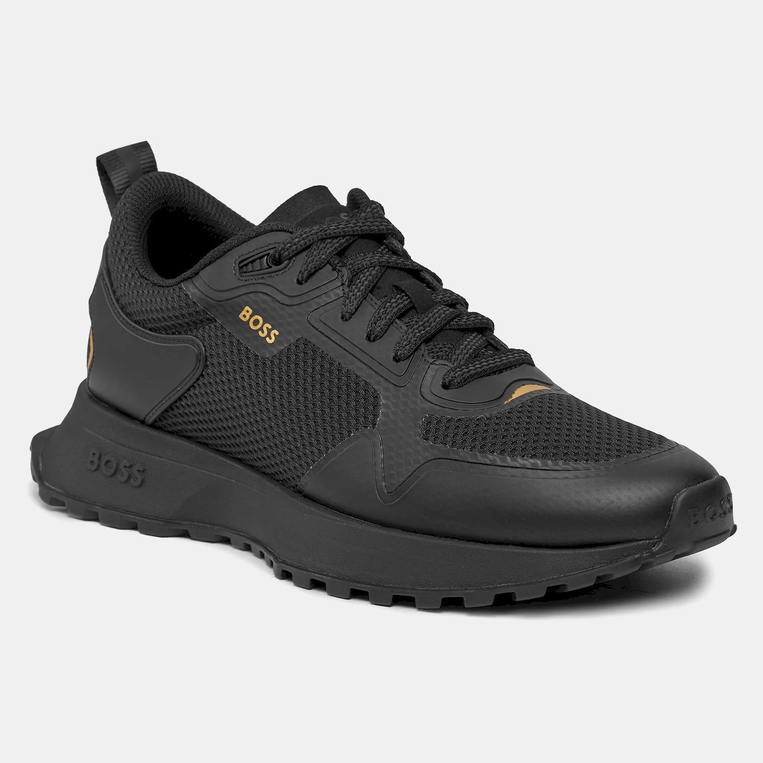 Boss Sapatilhas Sneakers Shoes Jonah Runn Met Triple Blk Preto_shot1
