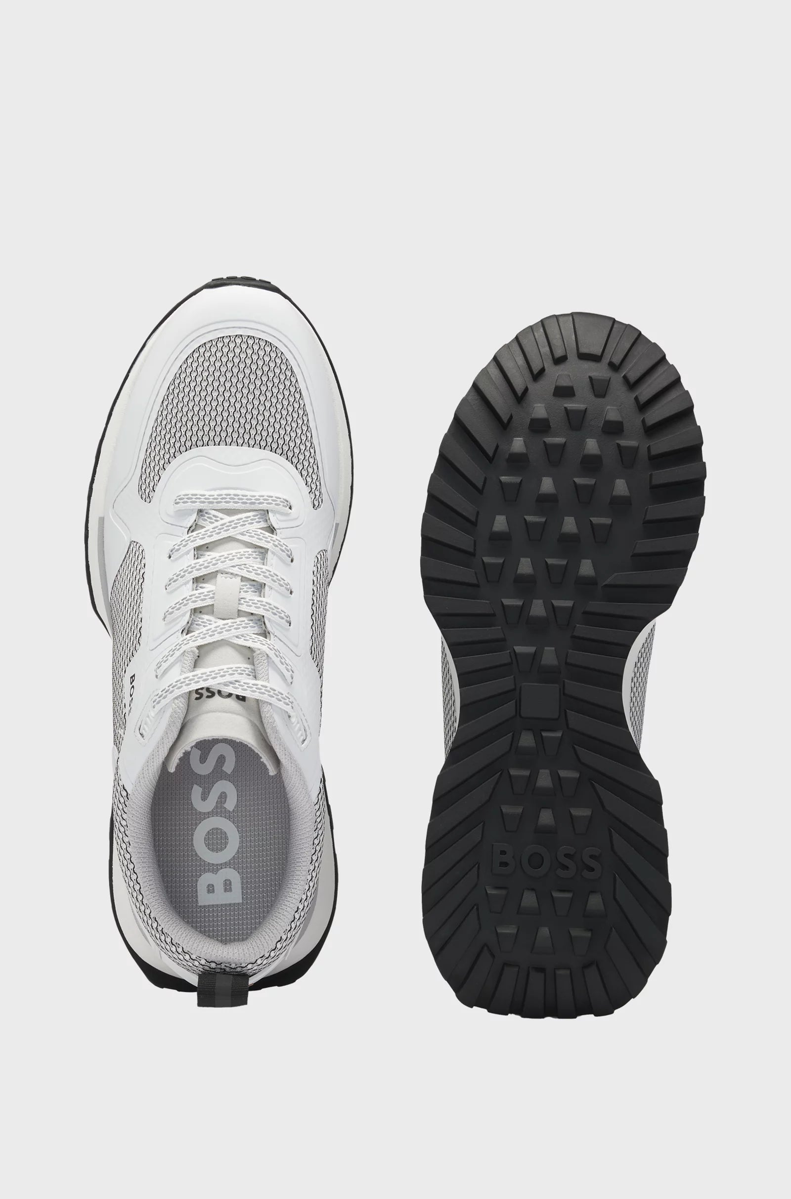 Boss Sapatilhas Sneakers Shoes Jonah Runn Met White Branco_shot4