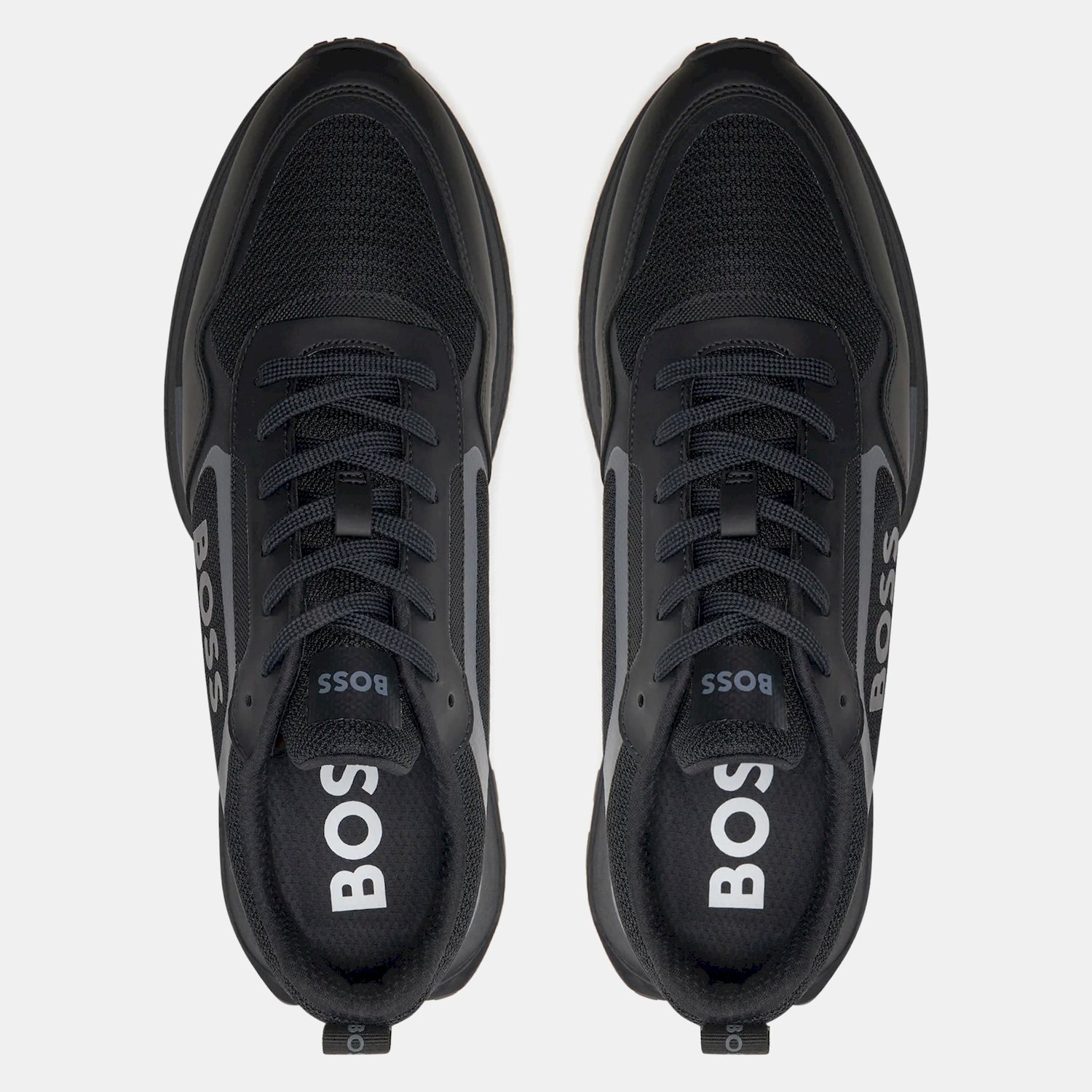 Boss Sapatilhas Sneakers Shoes Jonah_runn_mer Triple Blk Preto_shot4