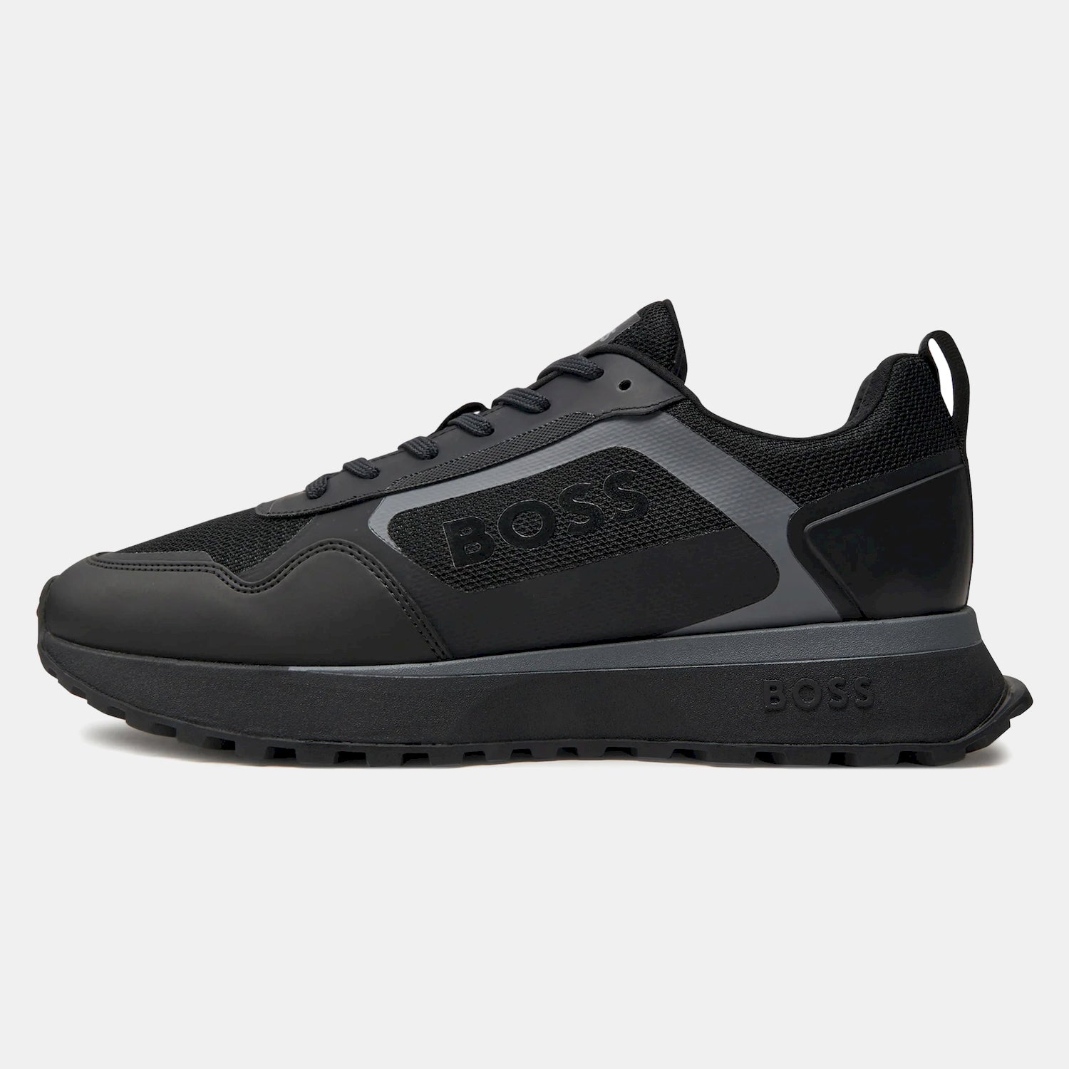 Boss Sapatilhas Sneakers Shoes Jonah_runn_mer Triple Blk Preto_shot5