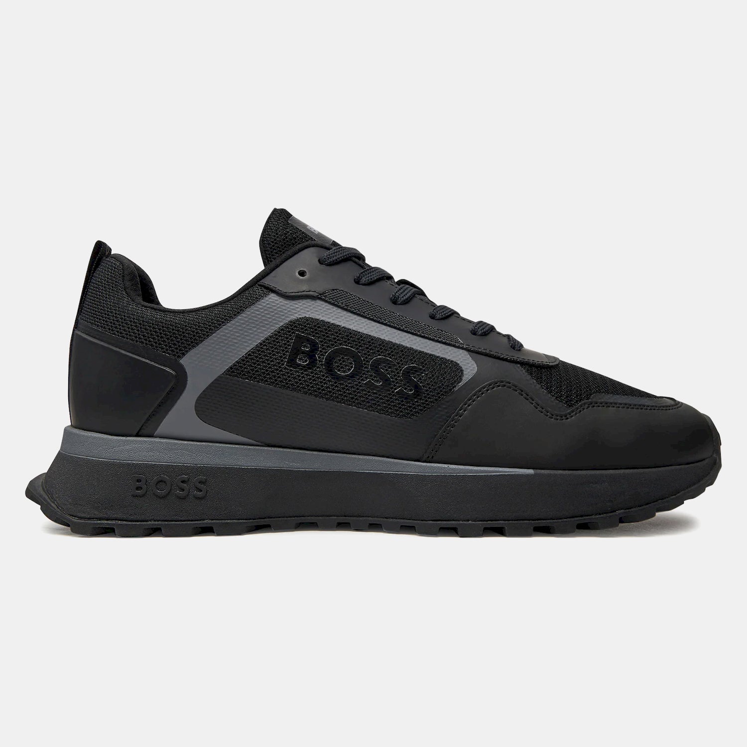 Boss Sapatilhas Sneakers Shoes Jonah_runn_mer Triple Blk Preto_shot6