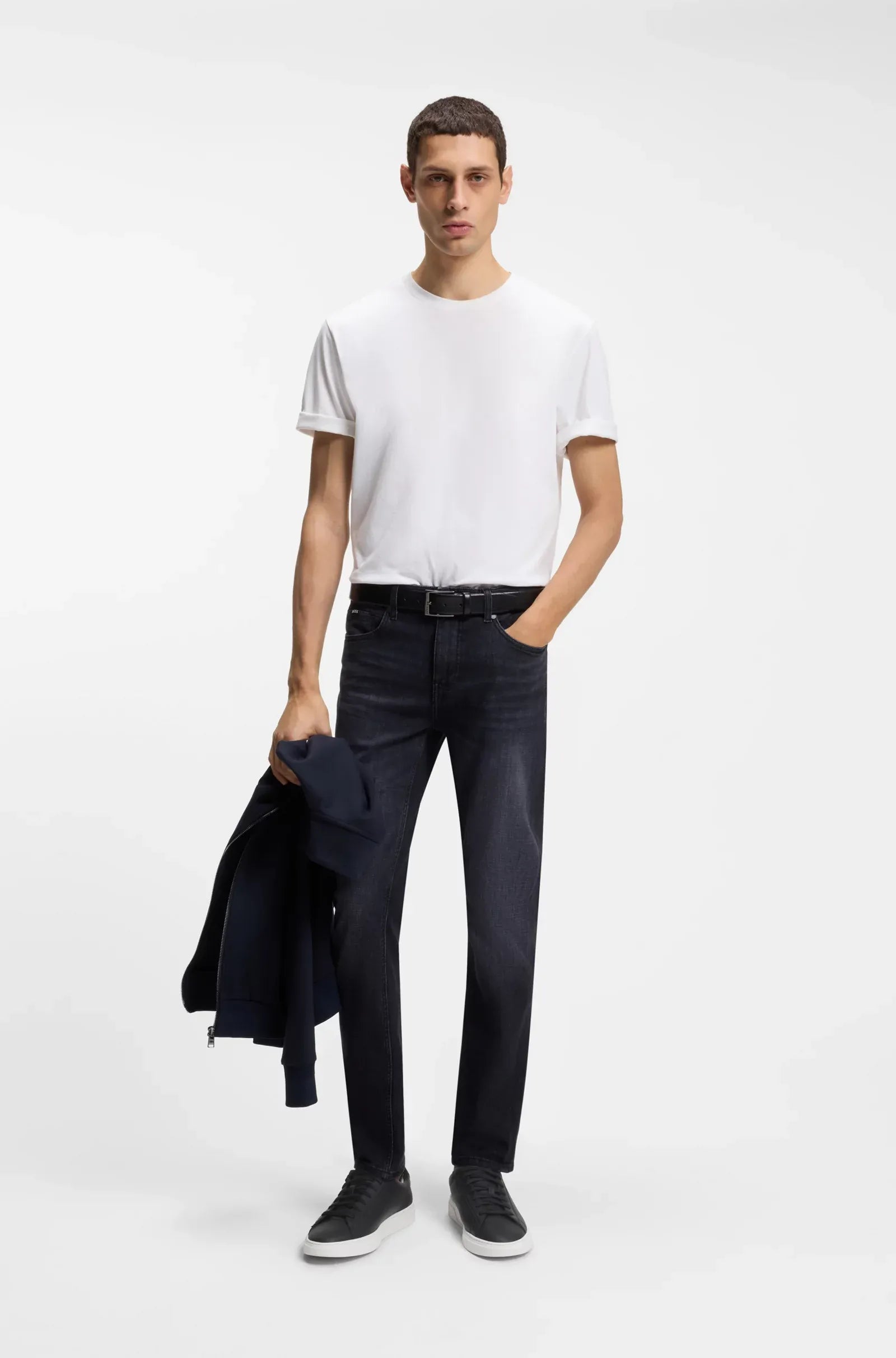 Boss Sapatilhas Sneakers Shoes Kieran Allt Black Preto_shot3