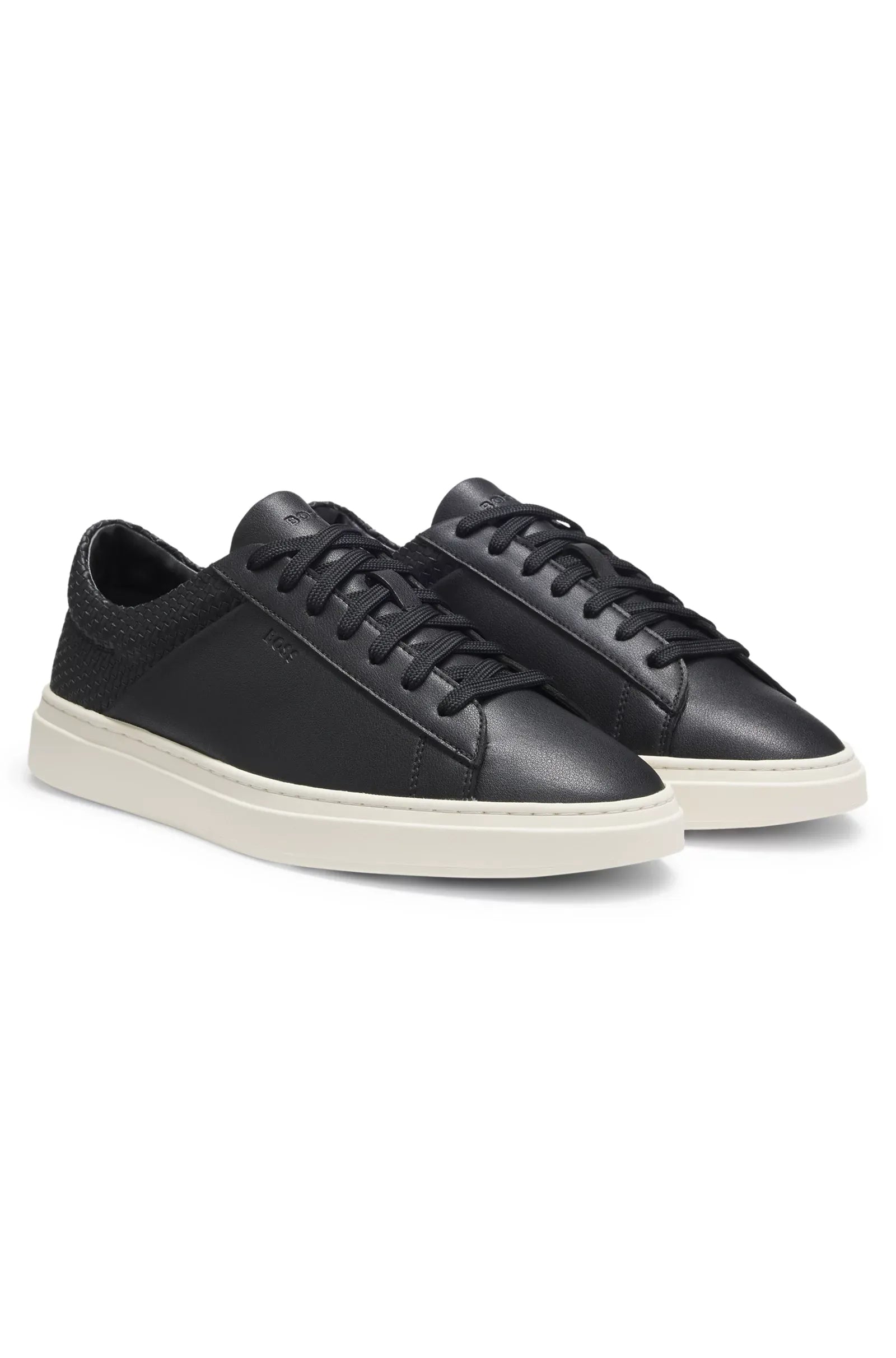 Boss Sapatilhas Sneakers Shoes Kieran Lwvpu Black Preto_shot1