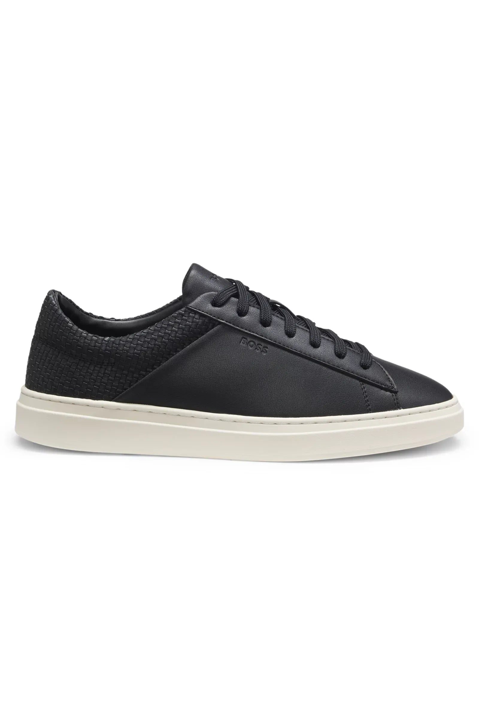 Boss Sapatilhas Sneakers Shoes Kieran Lwvpu Black Preto_shot3