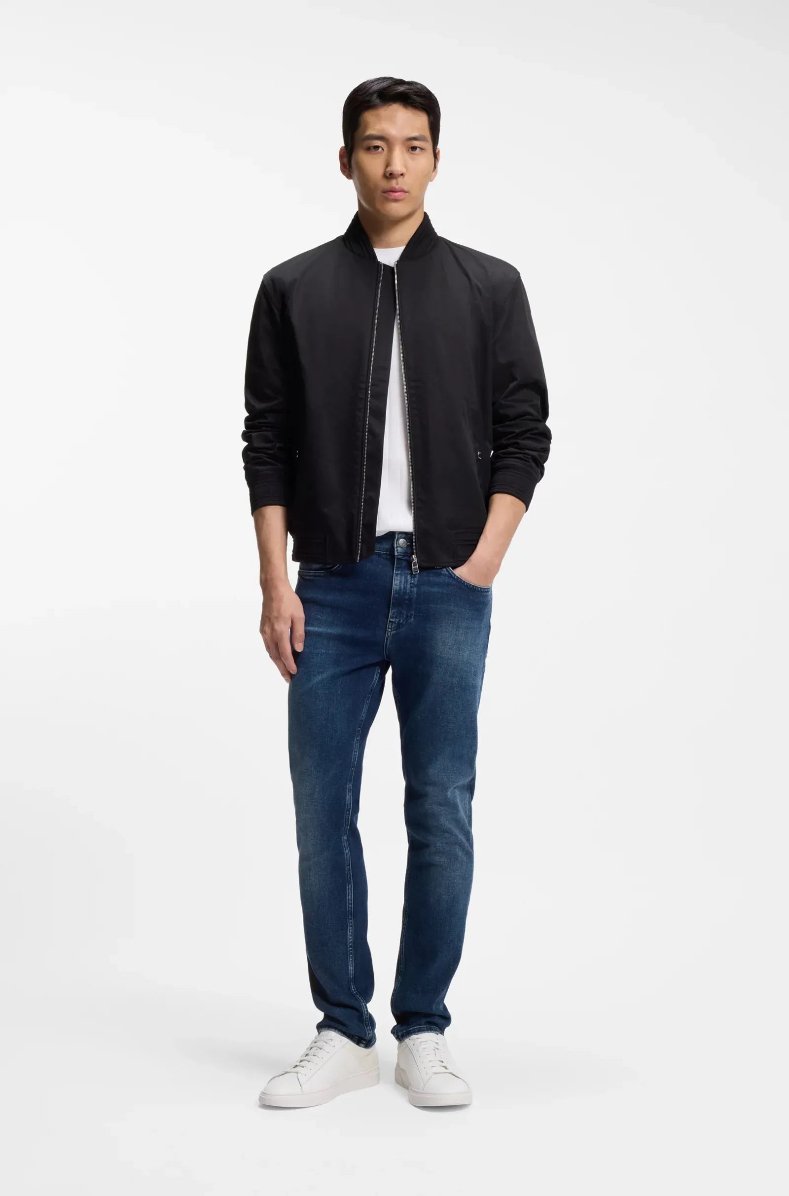 Boss Sapatilhas Sneakers Shoes Kieran Lwvpu White Branco_shot4