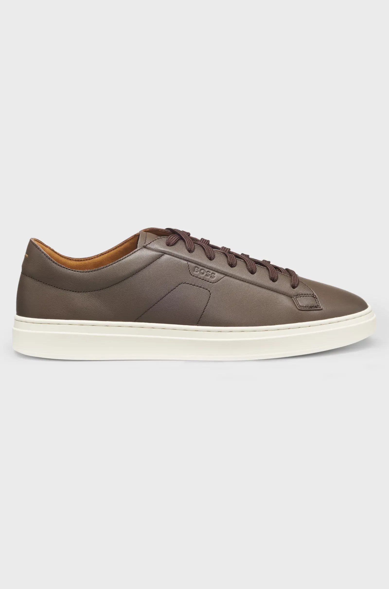 Boss Sapatilhas Sneakers Shoes Kieran Tenn Bu Dk.brown Castanho Escuro_shot3