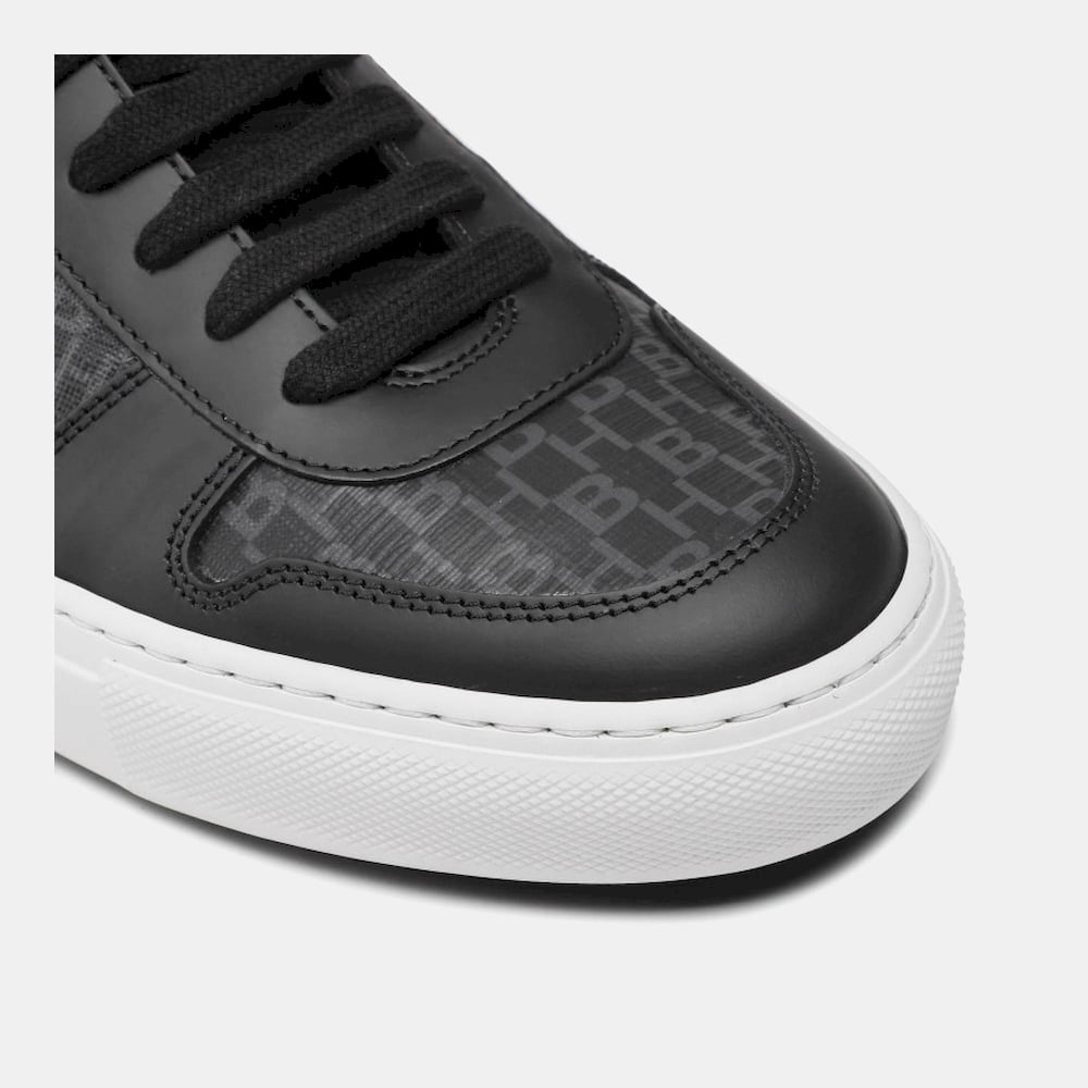 Boss Sapatilhas Sneakers Shoes Mirage Tenn Hb Blk Gry Wh Preto Cinza Branco Shot10