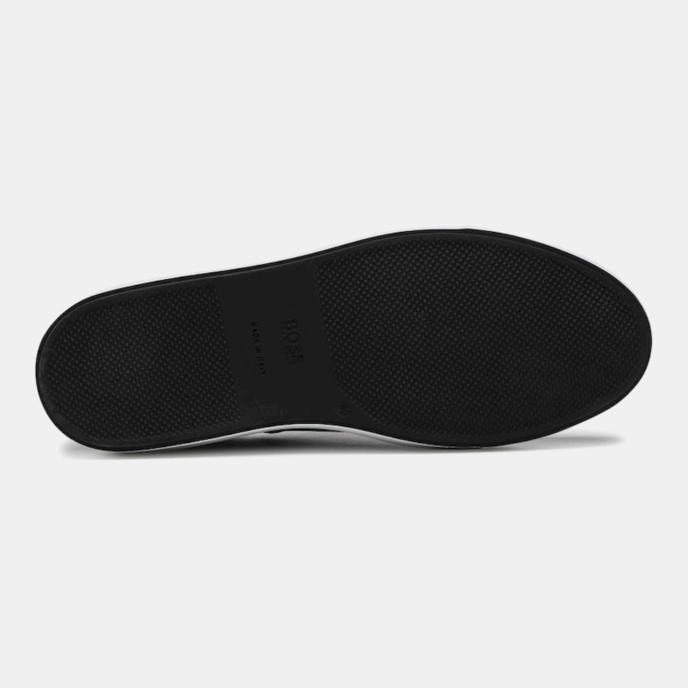 Boss Sapatilhas Sneakers Shoes Mirage Tenn Hb Blk Gry Wh Preto Cinza Branco Shot8