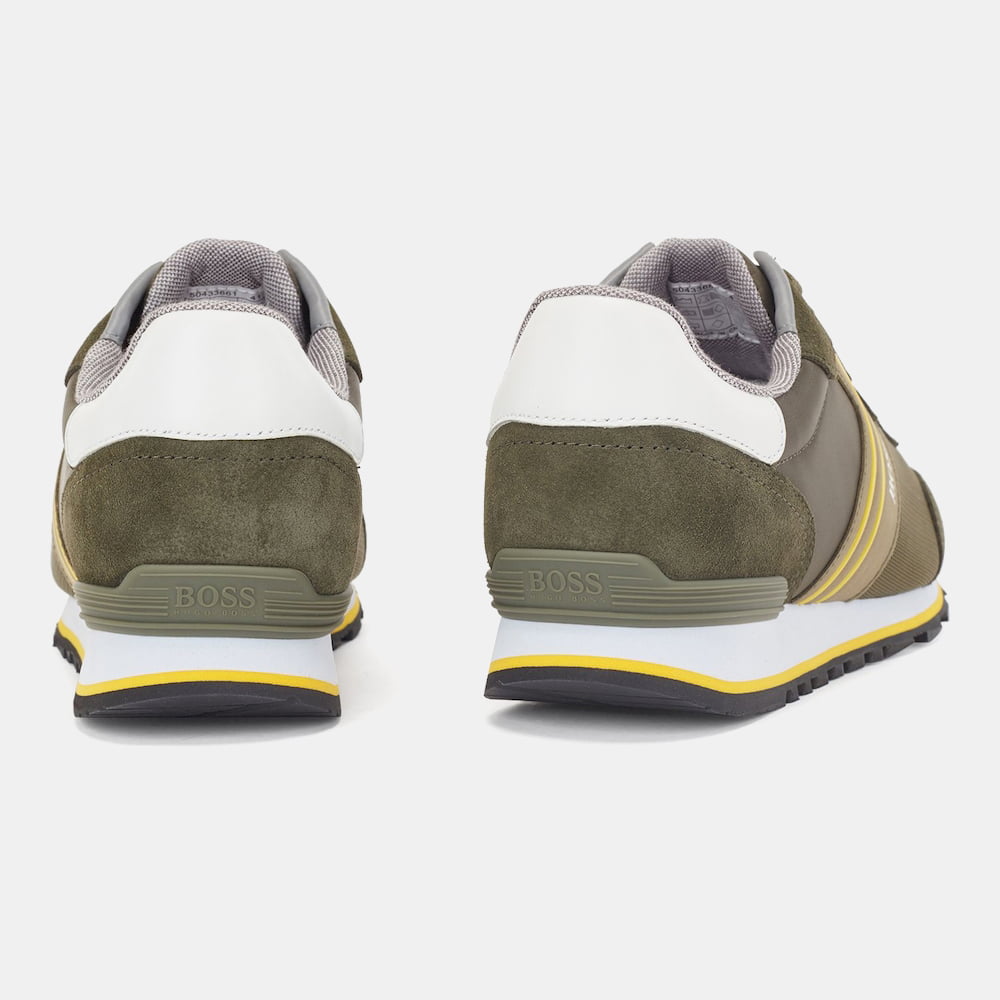 Boss Sapatilhas Sneakers Shoes Parkourrunymx2 Green Verde Shot4