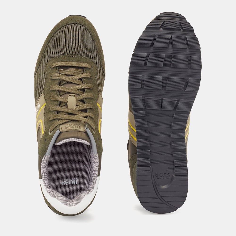 Boss Sapatilhas Sneakers Shoes Parkourrunymx2 Green Verde Shot8