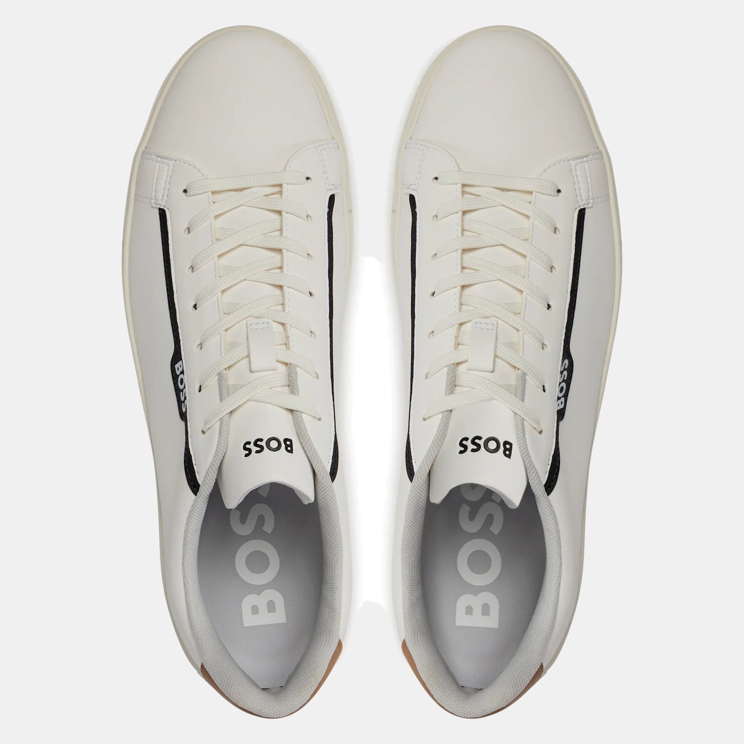 Boss Sapatilhas Sneakers Shoes Rhys Tenn Pusd White Branco_shot4