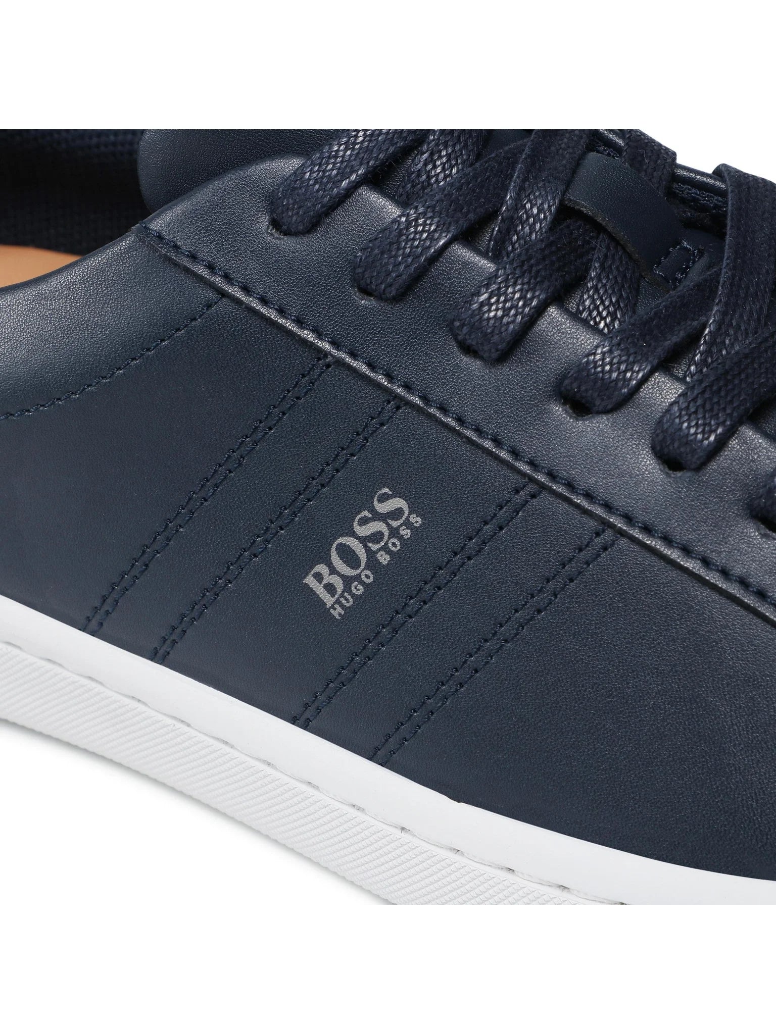 Boss Sapatilhas Sneakers Shoes Ribeira Tenn I Navy White Navy Branco_shot2