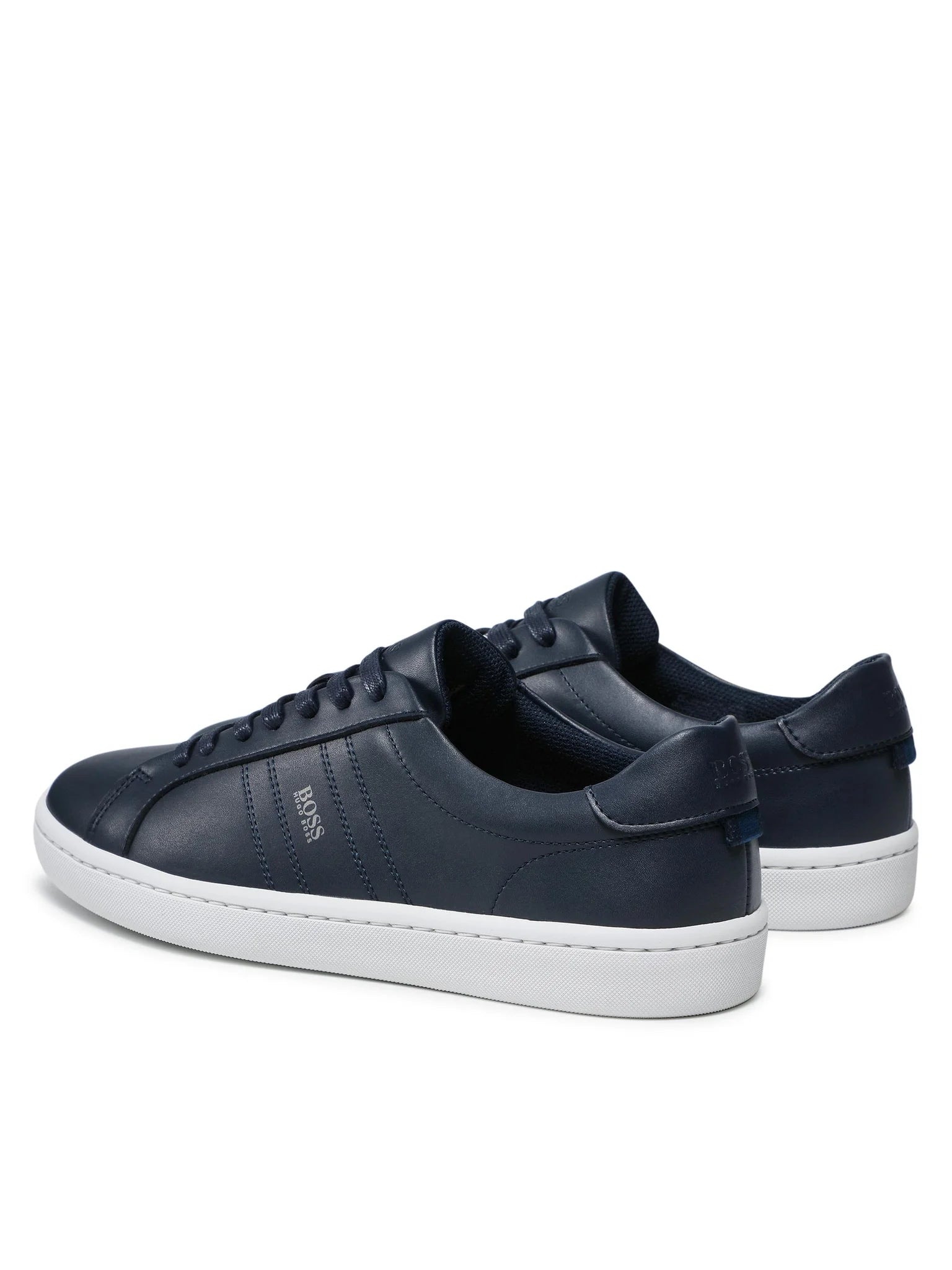 Boss Sapatilhas Sneakers Shoes Ribeira Tenn I Navy White Navy Branco_shot3