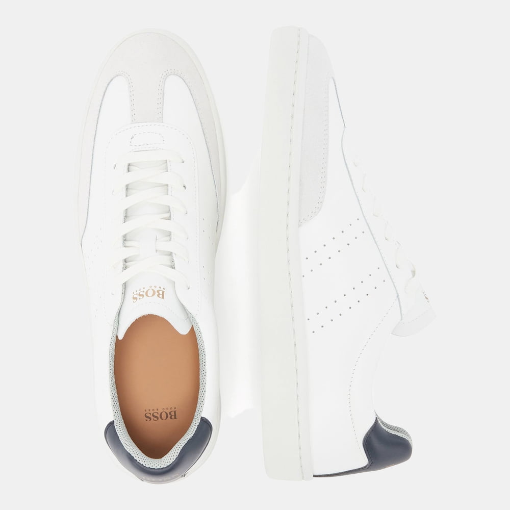Boss Sapatilhas Sneakers Shoes Ribeiratennitw White Branco Shot2