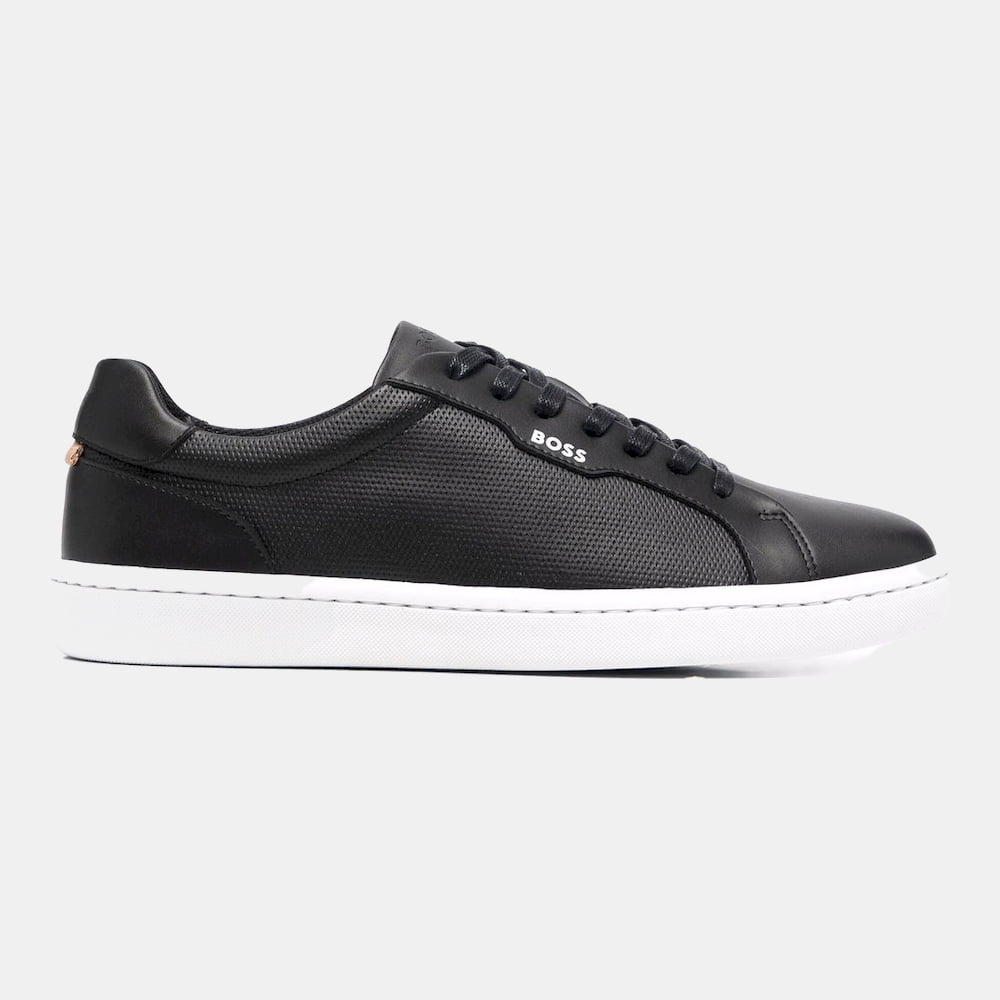 Boss Sapatilhas Sneakers Shoes Ribeiratennmct Black Preto Shot2