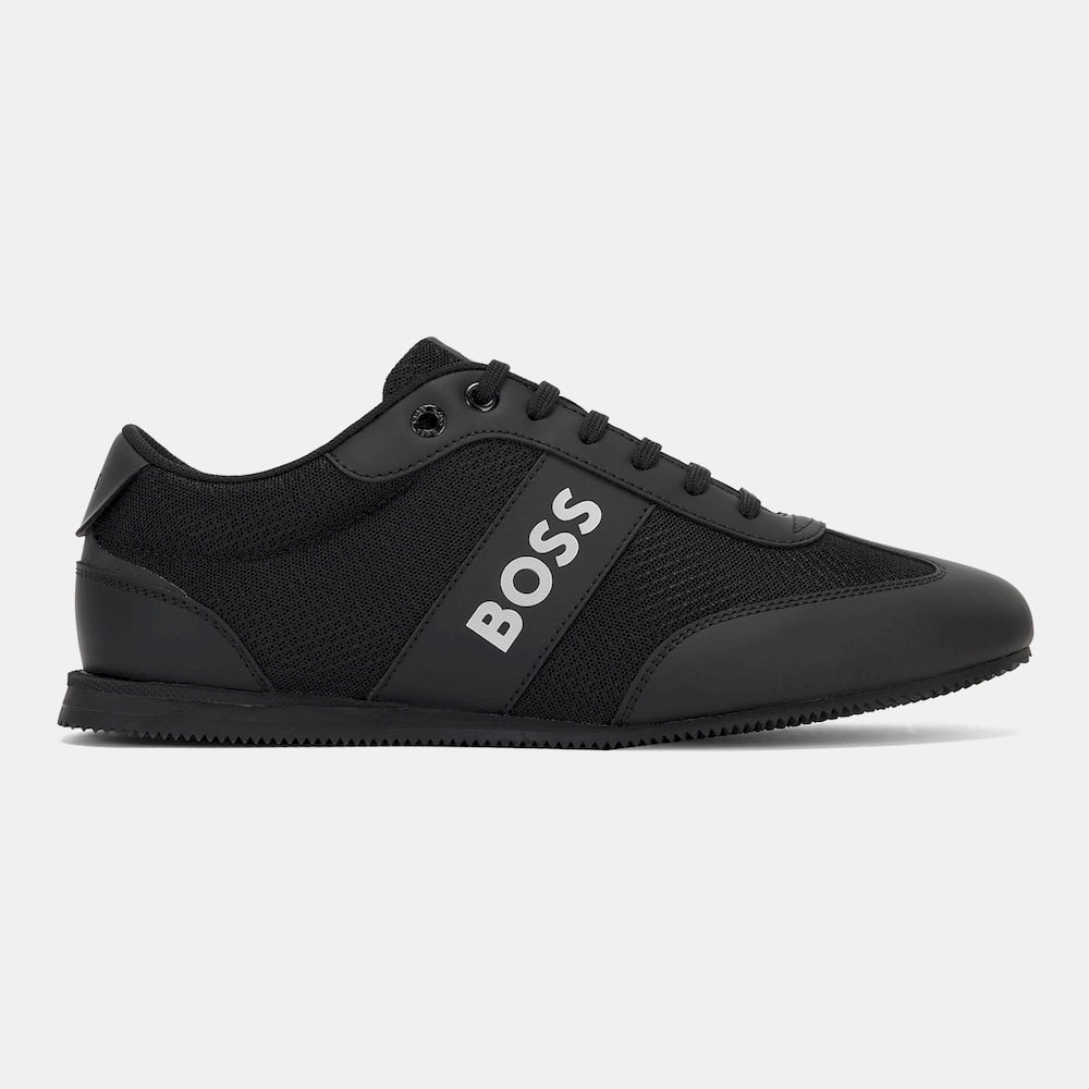 Boss Sapatilhas Sneakers Shoes Rusham Lowp Mx All Black Preto Preto Shot10 Resultado