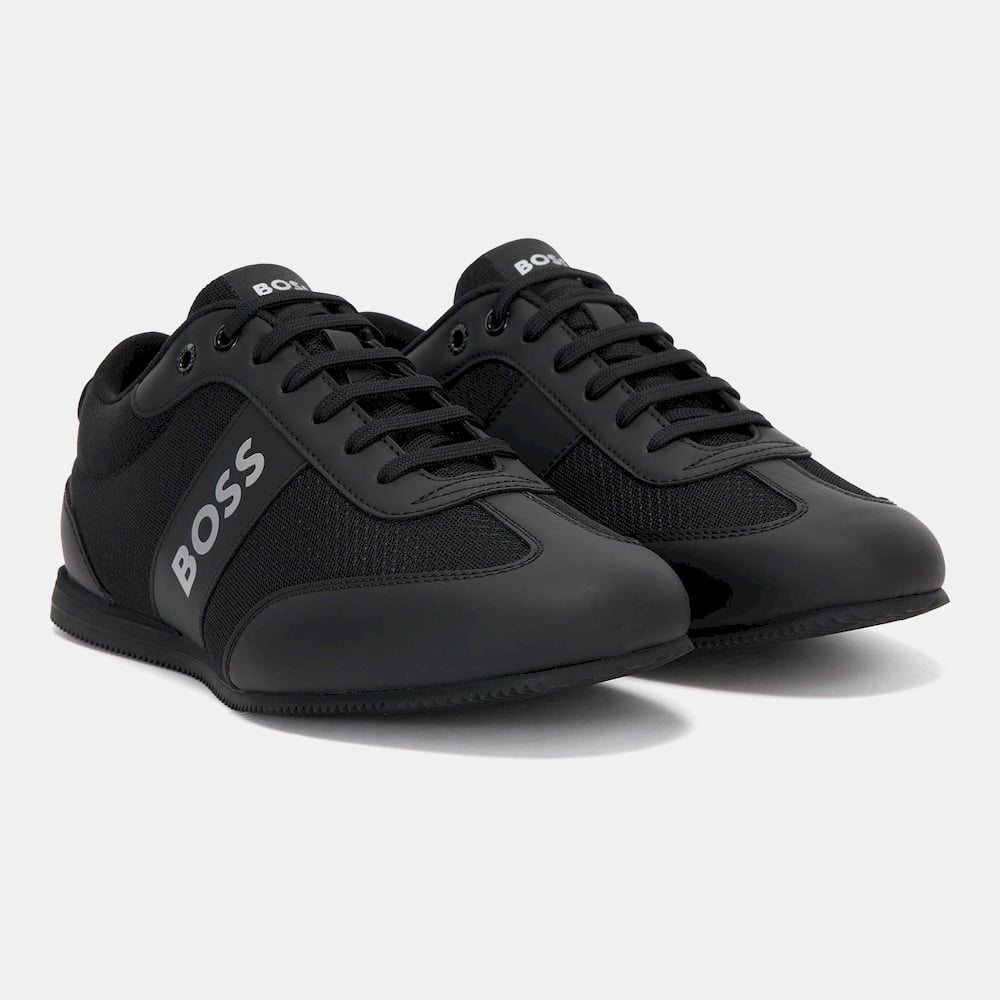 Boss Sapatilhas Sneakers Shoes Rusham Lowp Mx All Black Preto Preto Shot11 Resultado