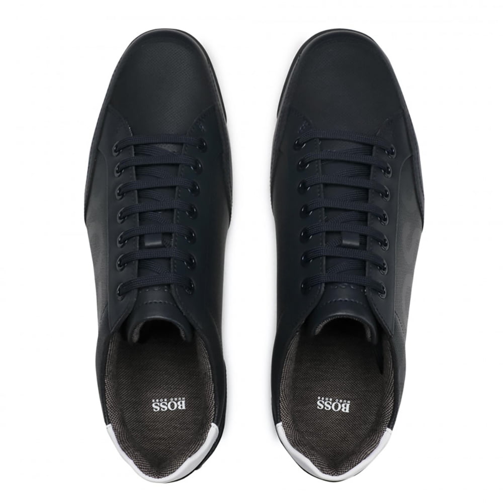 Boss Sapatilhas Sneakers Shoes Saturnlowpitpf Black Preto Shot12 Resultado