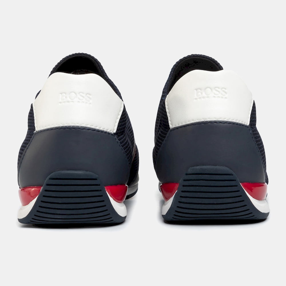 Boss Sapatilhas Sneakers Shoes Saturnslonmerb Dk.blue Azul Escuro Shot5