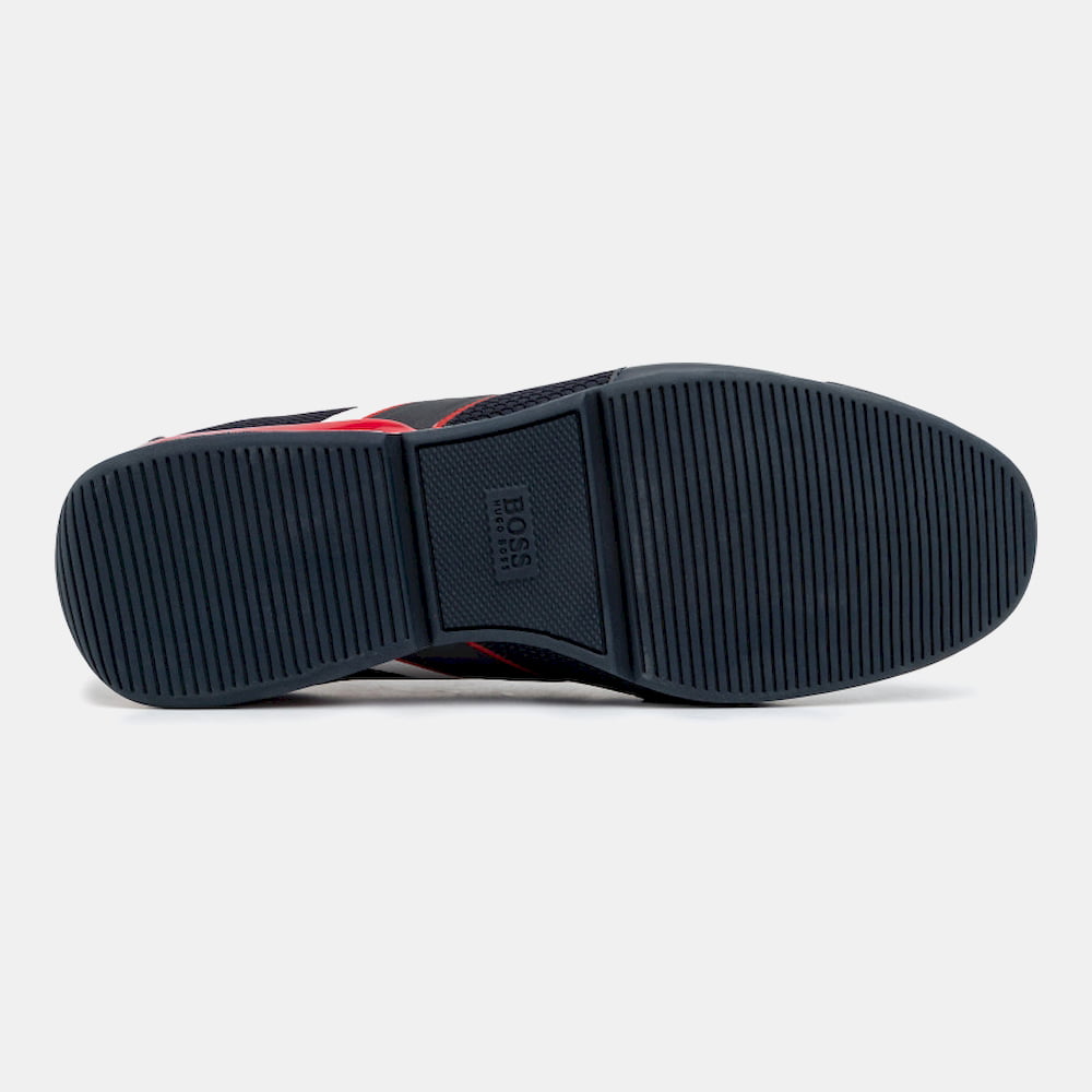 Boss Sapatilhas Sneakers Shoes Saturnslonmerb Dk.blue Azul Escuro Shot9