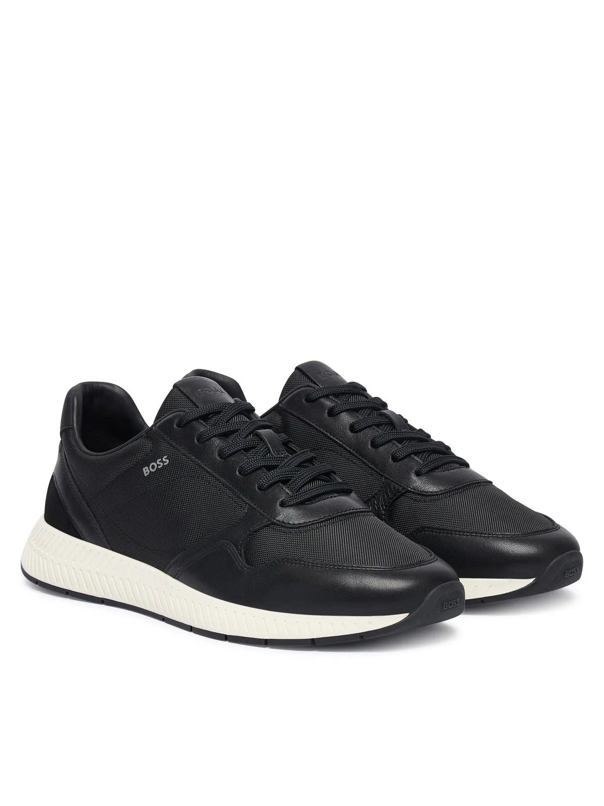 Boss Sapatilhas Sneakers Shoes Titanium Buny Black Preto_shot2