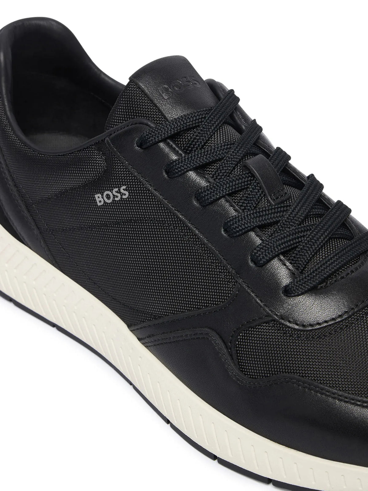 Boss Sapatilhas Sneakers Shoes Titanium Buny Black Preto_shot6