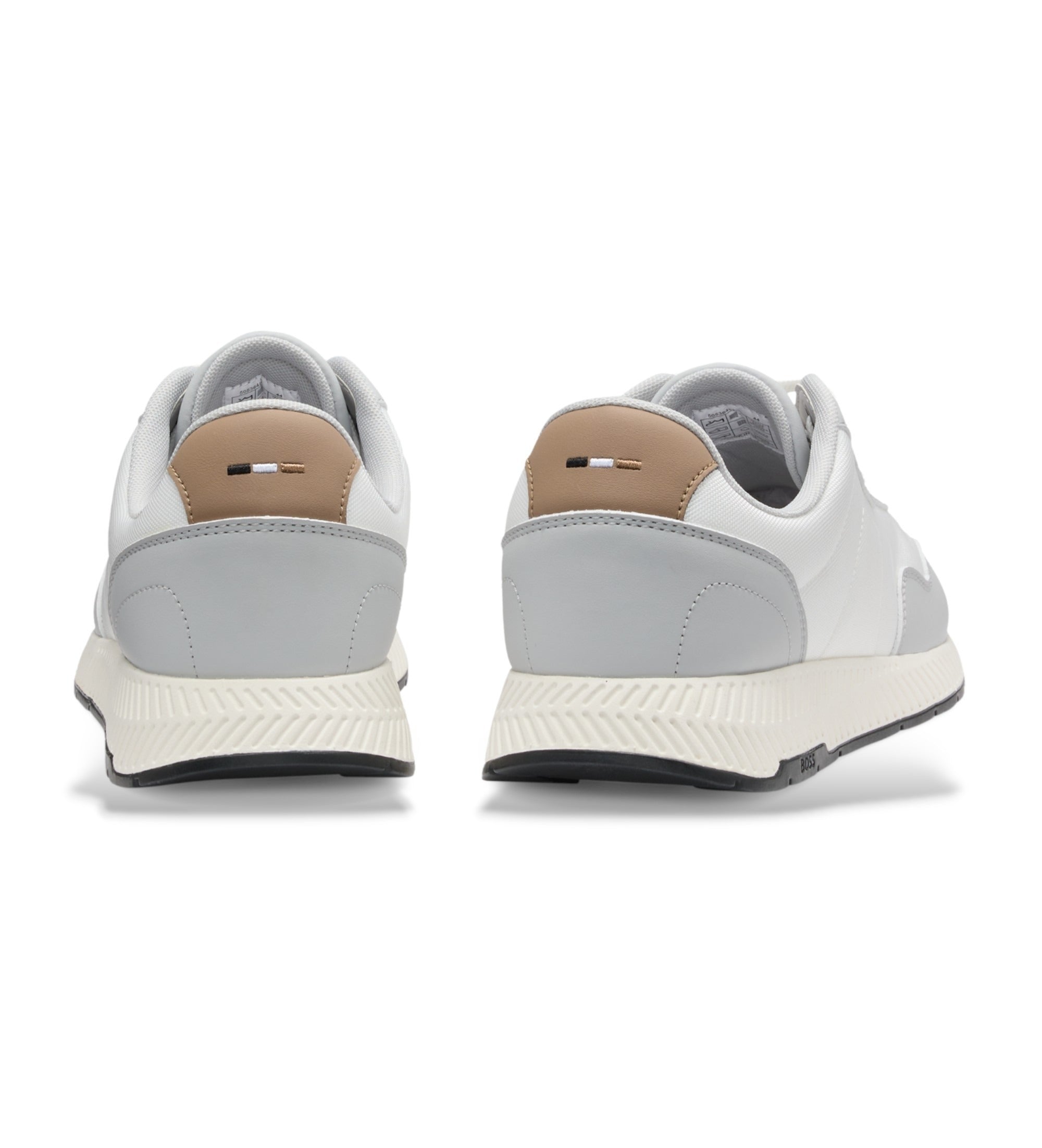 Boss Sapatilhas Sneakers Shoes Titanium Nypun White Grey Branco Cinza_shot6