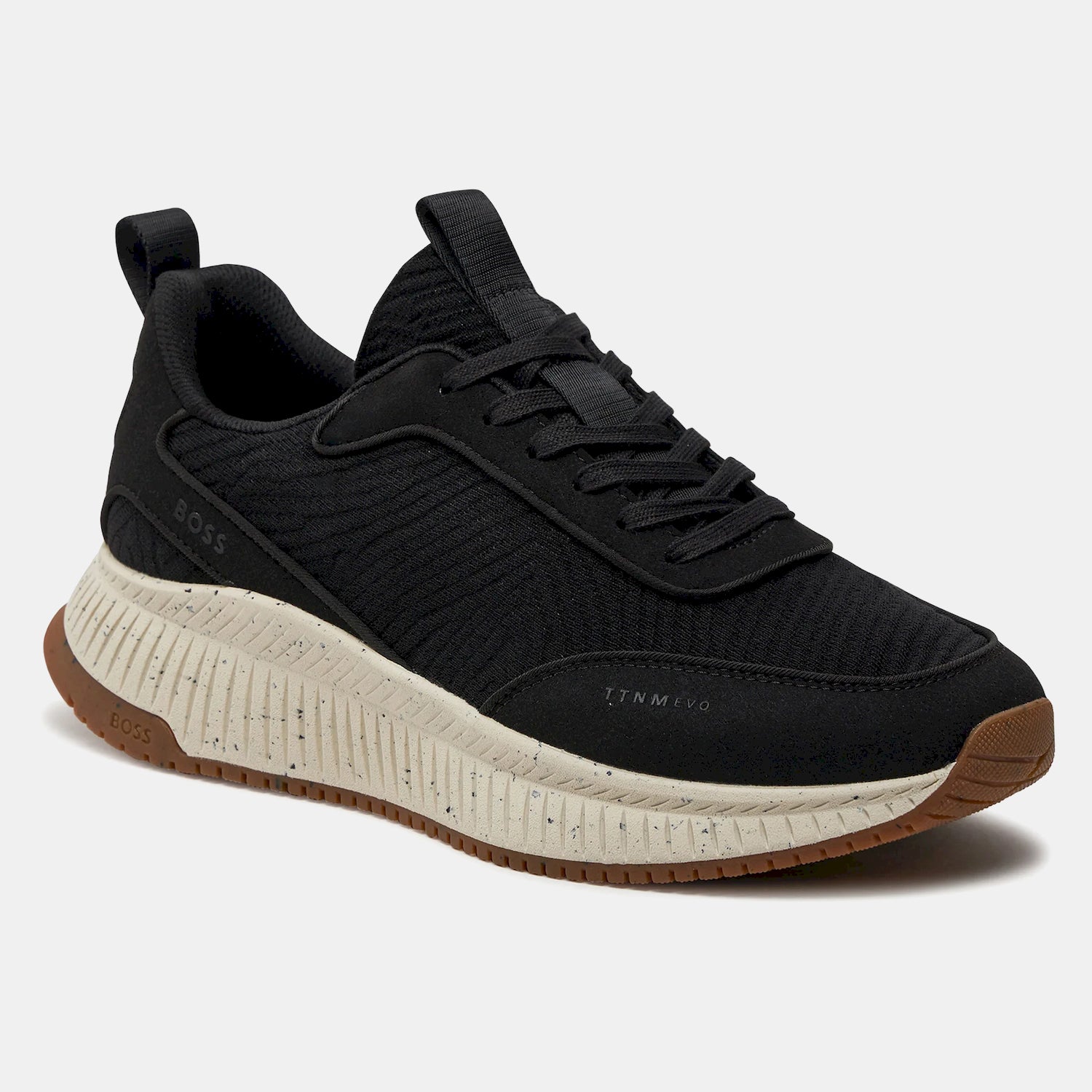 Boss Sapatilhas Sneakers Shoes Ttnmevo_acbc Black Preto_shot1