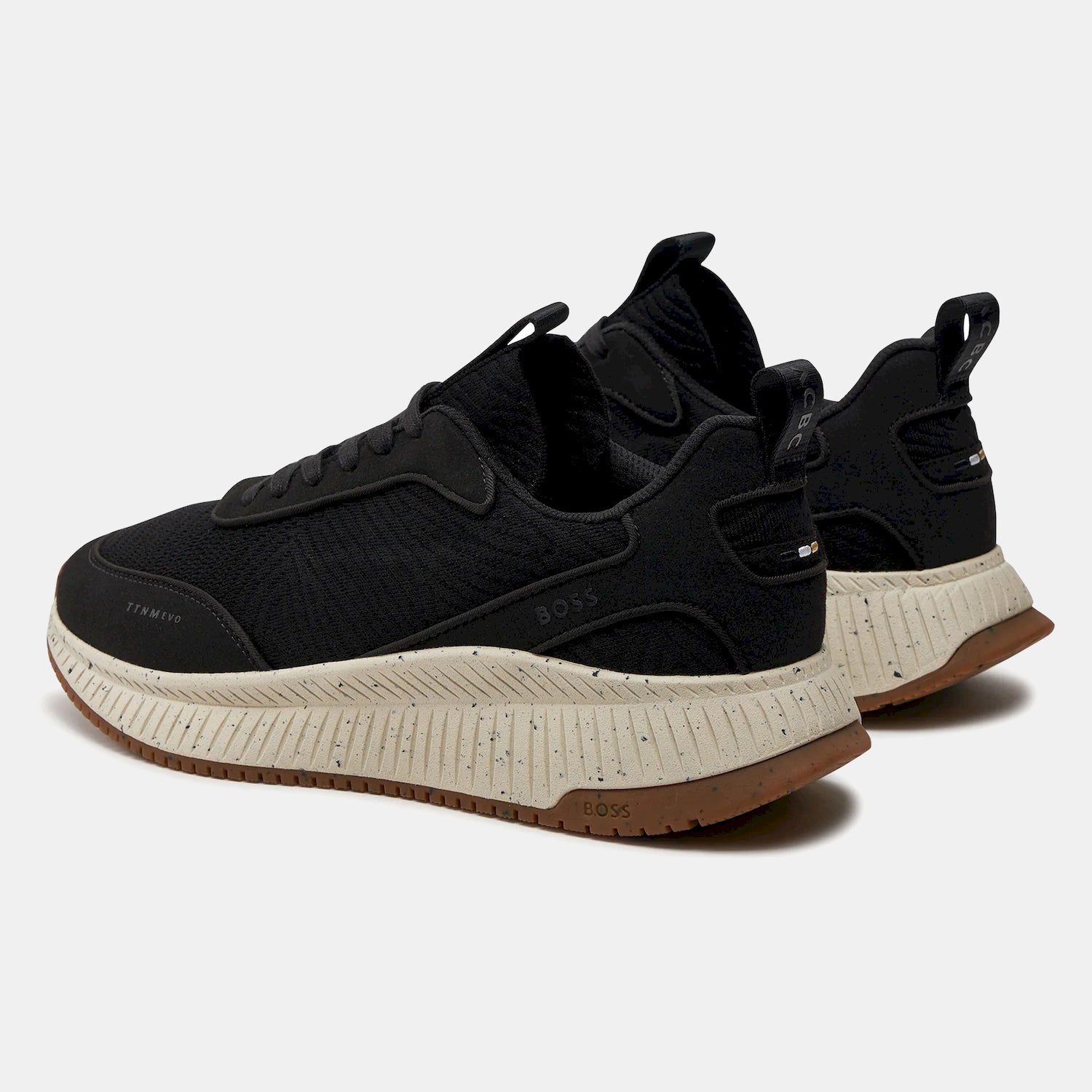 Boss Sapatilhas Sneakers Shoes Ttnmevo_acbc Black Preto_shot2