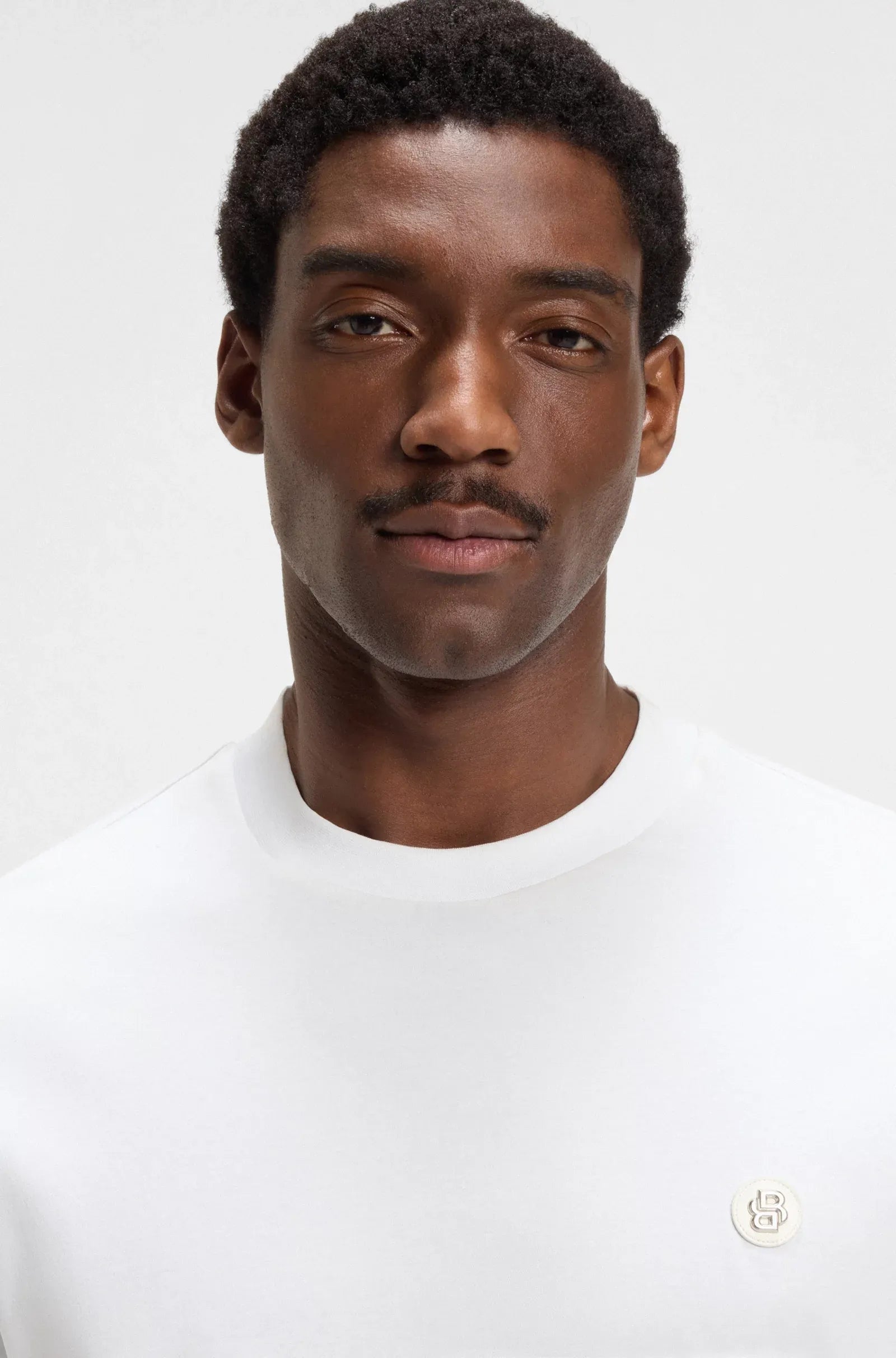 Boss T Shirt C Taut 01 White Branco_shot2