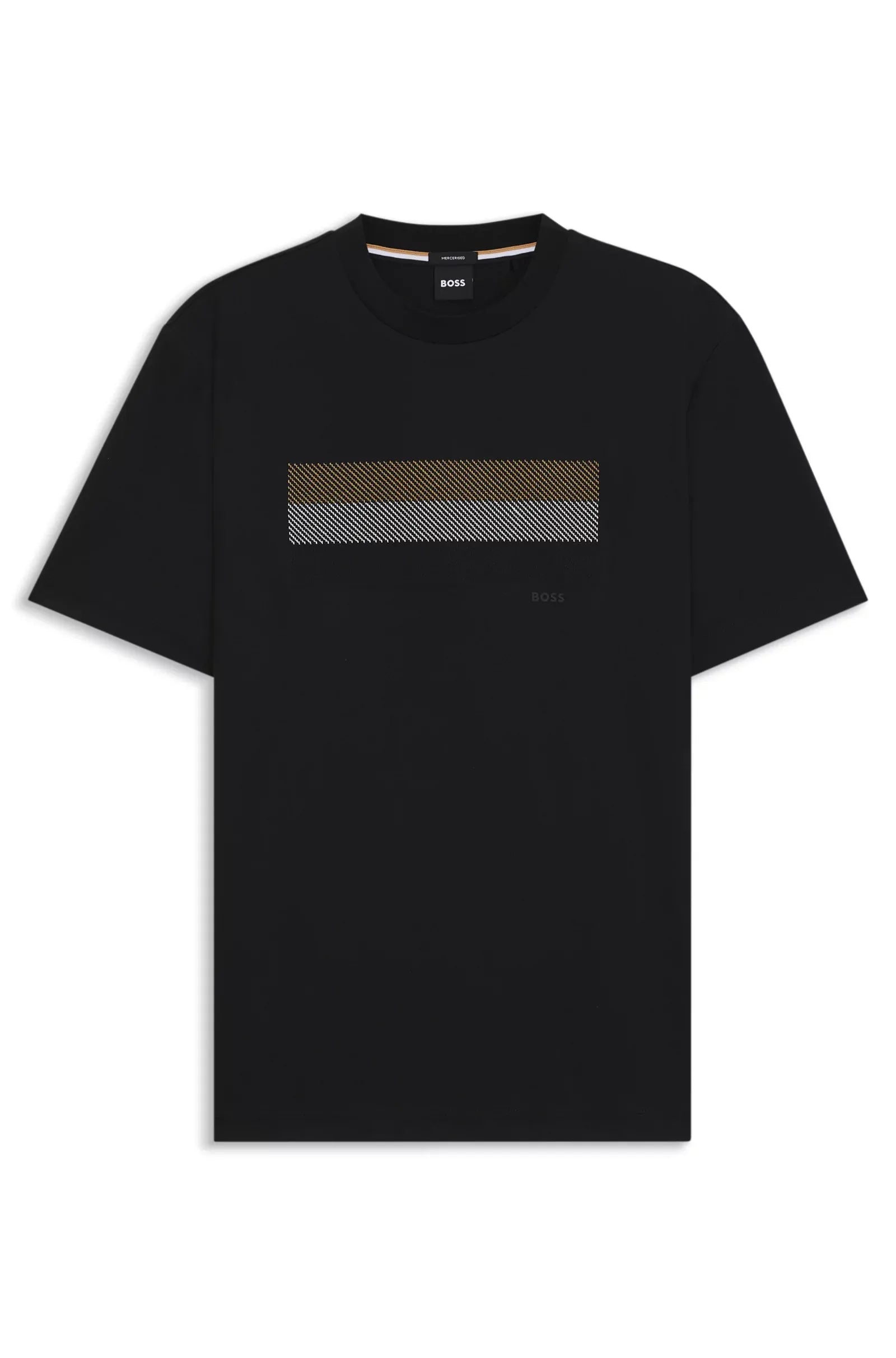 Boss T Shirt C Taut 10 Black Preto_shot5