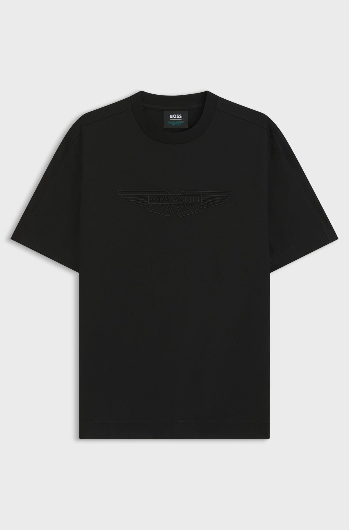 Boss T Shirt C Taut 180 Am Black Preto_shot5