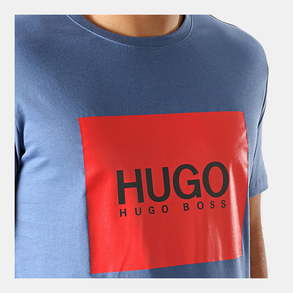 Boss T Shirt Dolive194 Mid.blue Azul Shot6