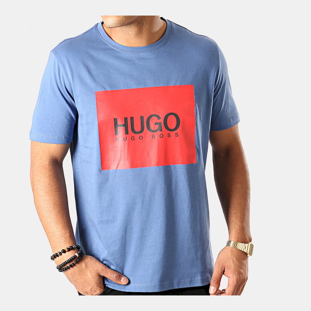 Boss T Shirt Dolive194 Mid.blue Azul Shot8