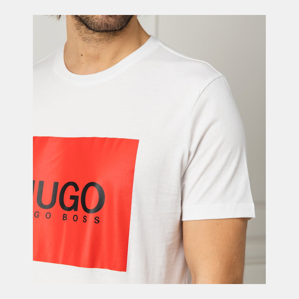Boss T Shirt Dolive194 White Branco Shot6
